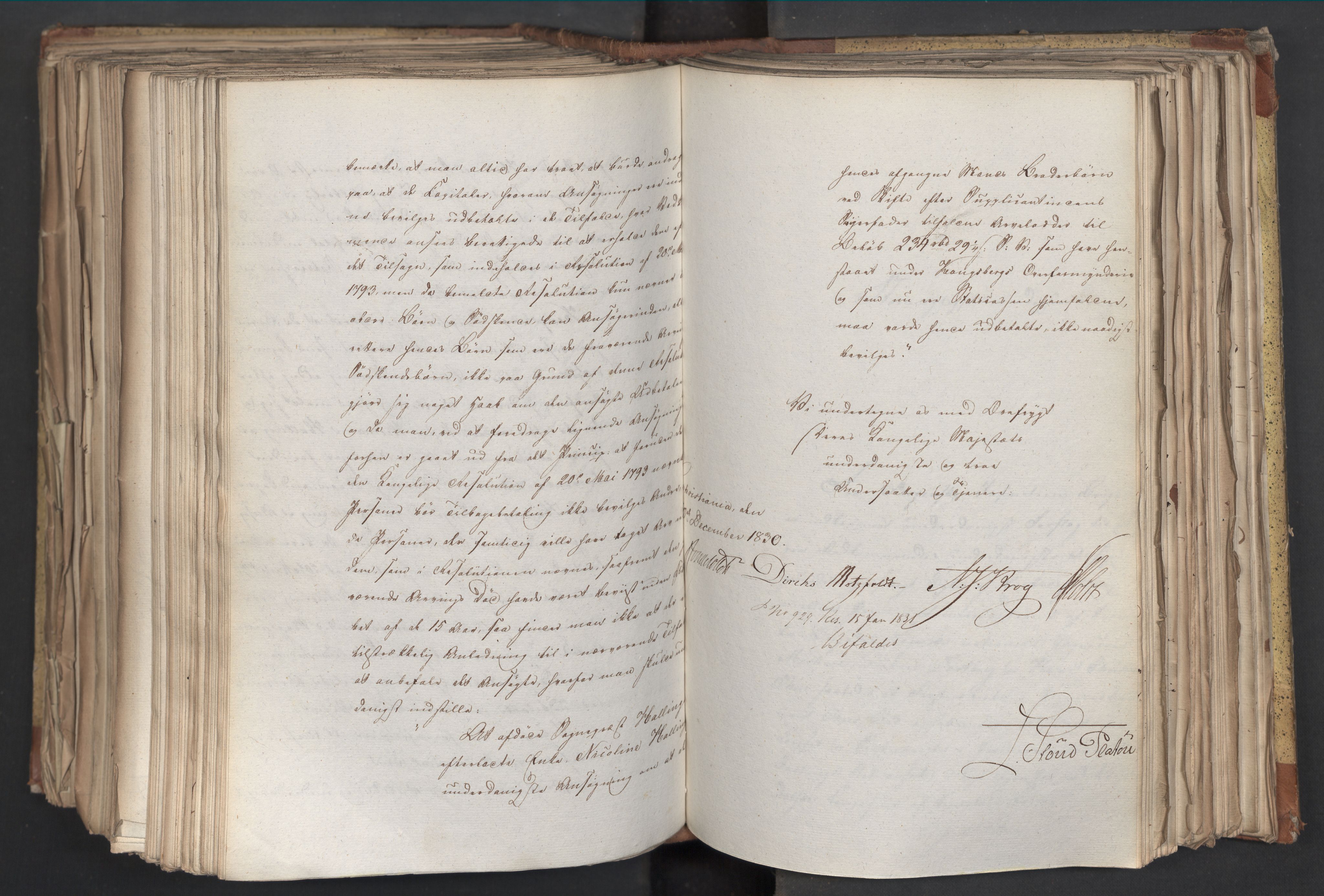 Statsrådsavdelingen i Stockholm, AV/RA-S-1003/D/Da/L0068: Regjeringsinnstillinger nr. 660-876, 1830, p. 546