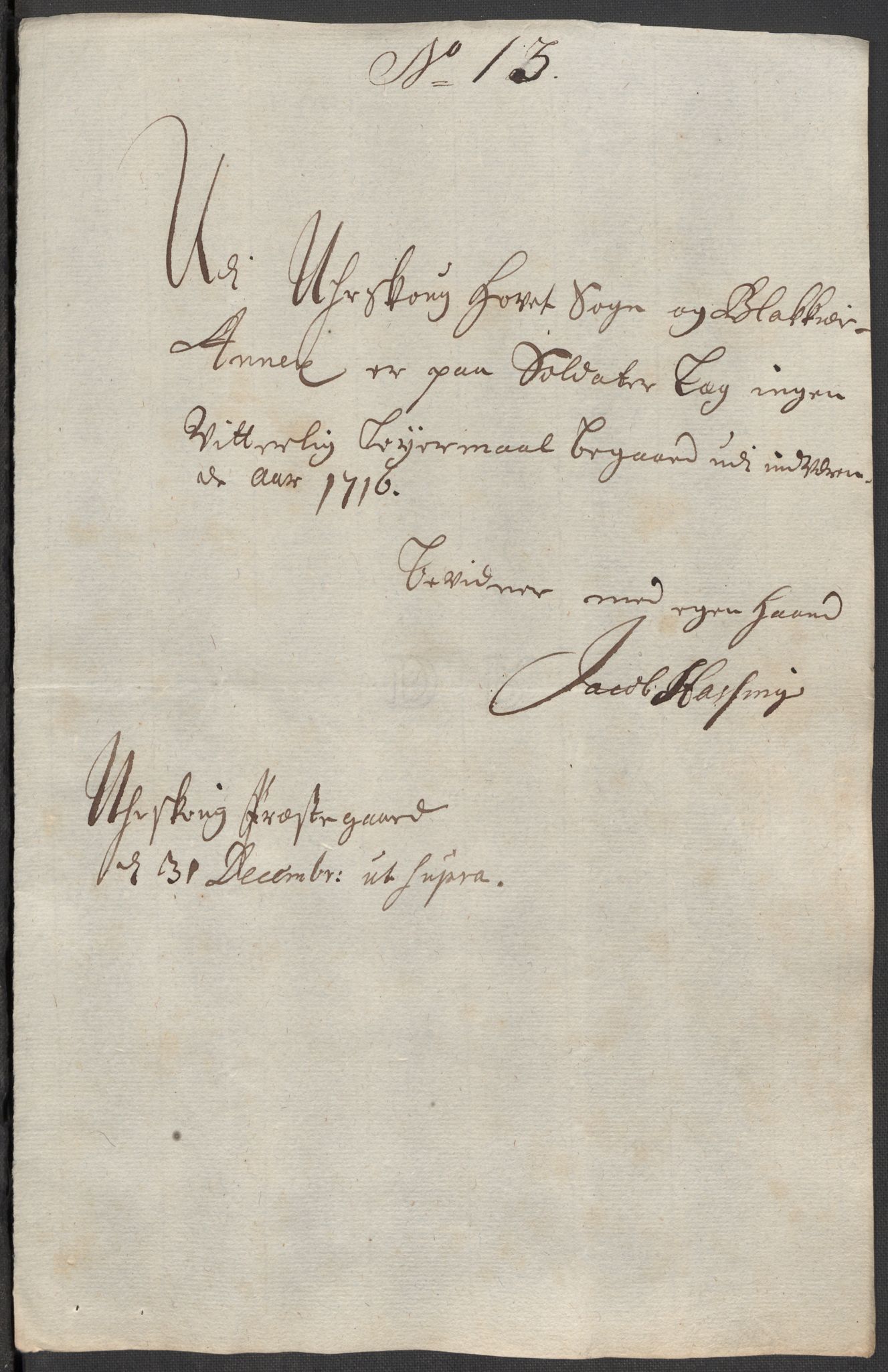 Rentekammeret inntil 1814, Reviderte regnskaper, Fogderegnskap, AV/RA-EA-4092/R11/L0598: Fogderegnskap Nedre Romerike, 1716, p. 216