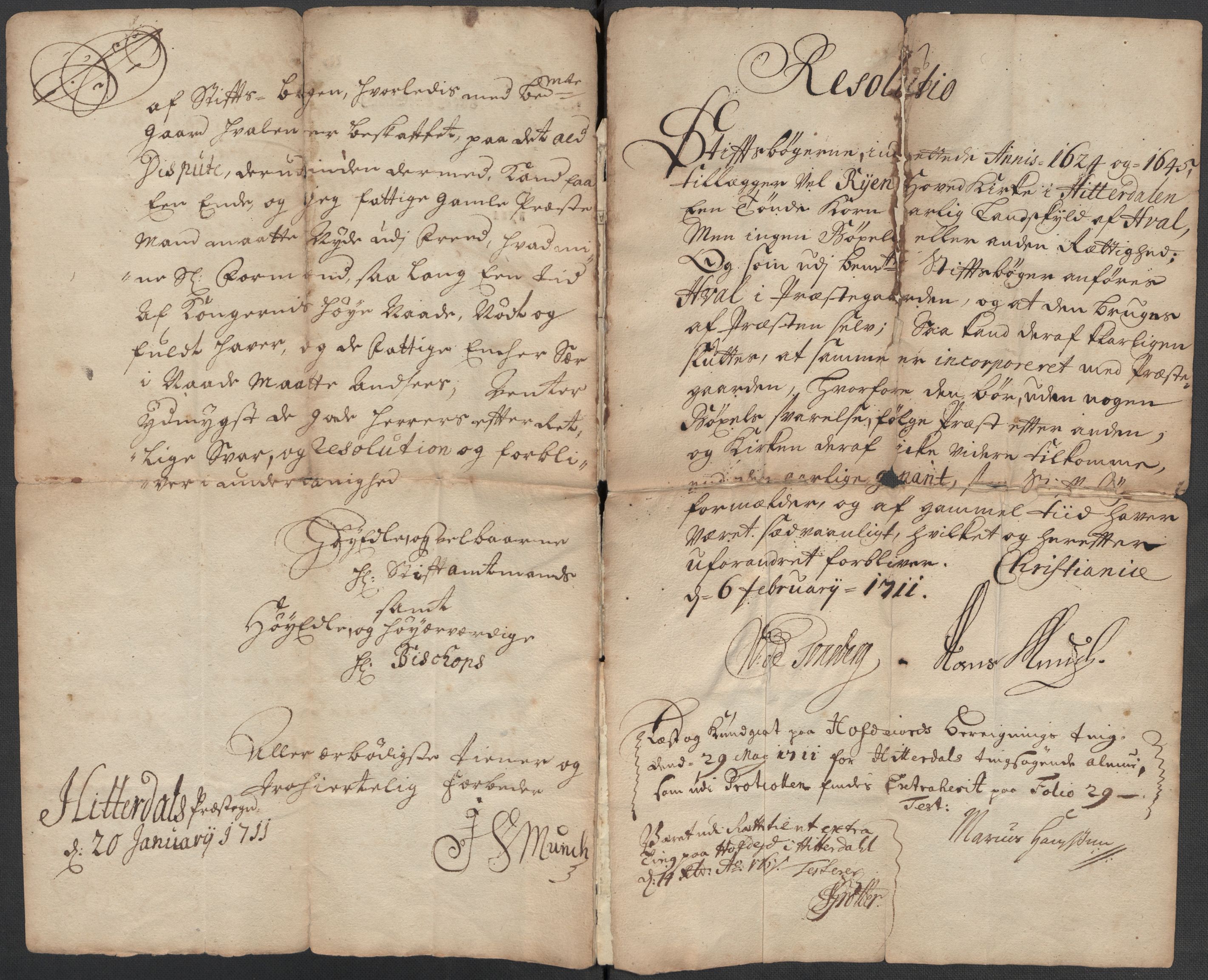 Riksarkivets diplomsamling, AV/RA-EA-5965/F15/L0028: Prestearkiv - Telemark, 1572-1769, p. 199