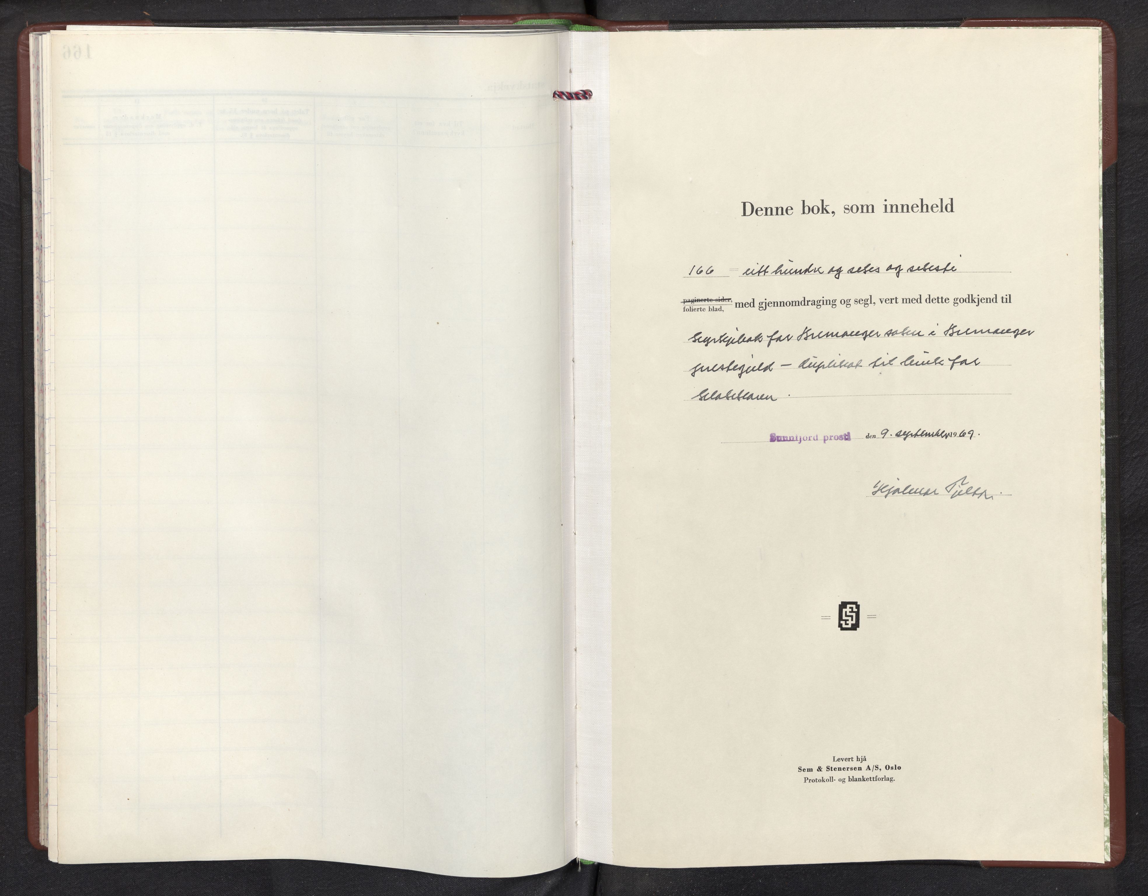 Bremanger sokneprestembete, AV/SAB-A-82201/H/Hab/Habc/L0005: Parish register (copy) no. C 5, 1970-1979