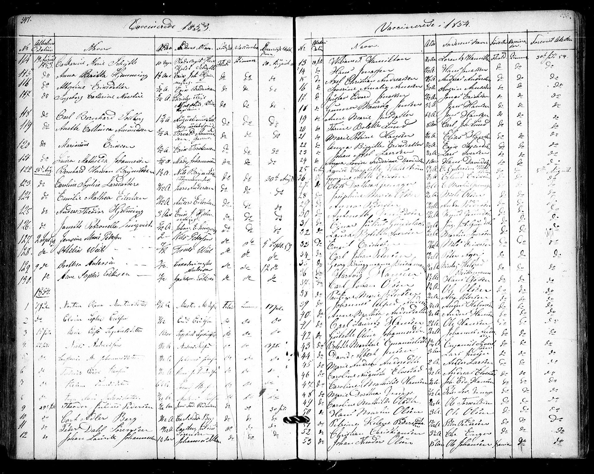 Halden prestekontor Kirkebøker, AV/SAO-A-10909/F/Fa/L0006: Parish register (official) no. I 6, 1845-1856, p. 547