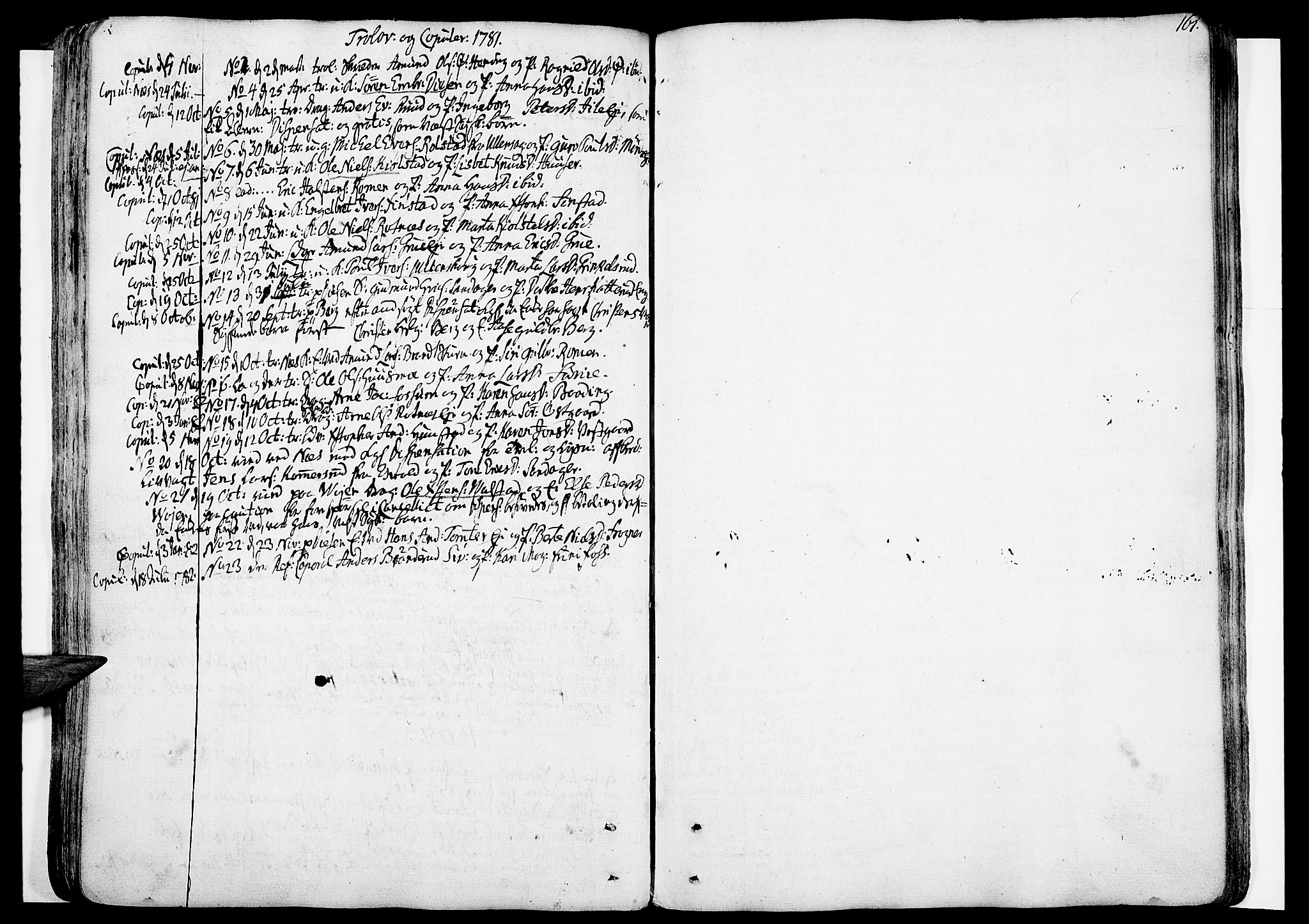 Nes prestekontor Kirkebøker, SAO/A-10410/F/Fa/L0003: Parish register (official) no. I 3, 1734-1781, p. 161