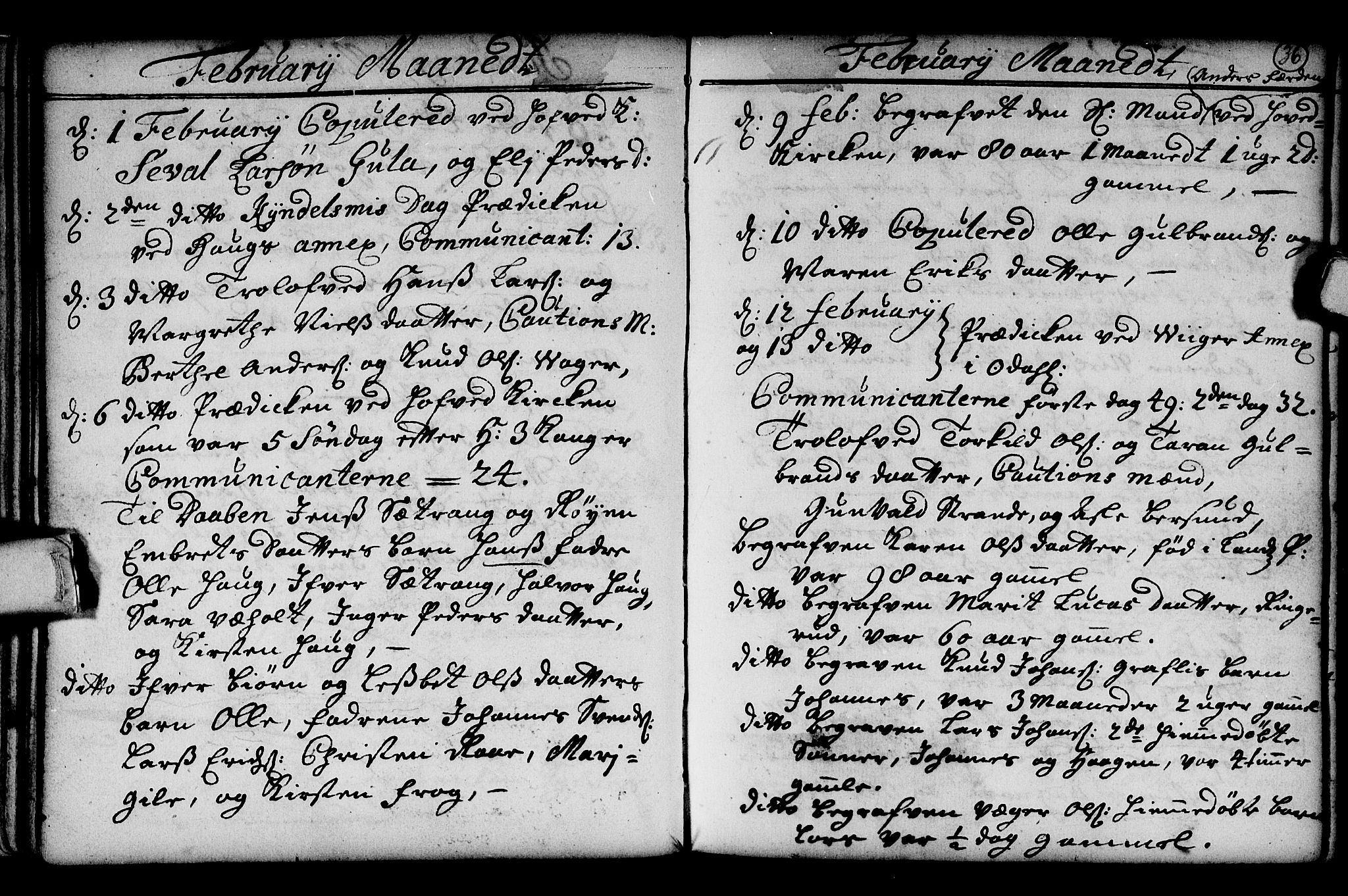 Norderhov kirkebøker, AV/SAKO-A-237/G/Ga/L0001: Parish register (copy) no. I 1, 1717-1725, p. 36