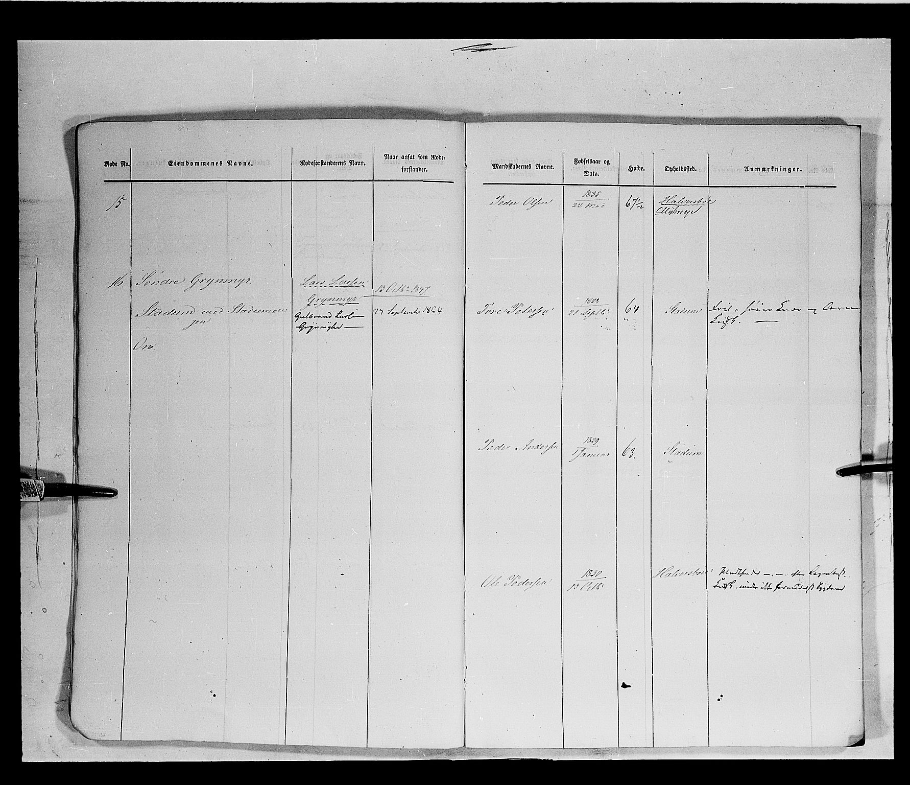 Fylkesmannen i Oppland, AV/SAH-FYO-002/1/K/Kb/L1161: Valderske nasjonale musketérkorps - Vangske kompani og Hadelandske kompani av Akershusiske nasjonale musketérkorps, 1818-1860, p. 3034