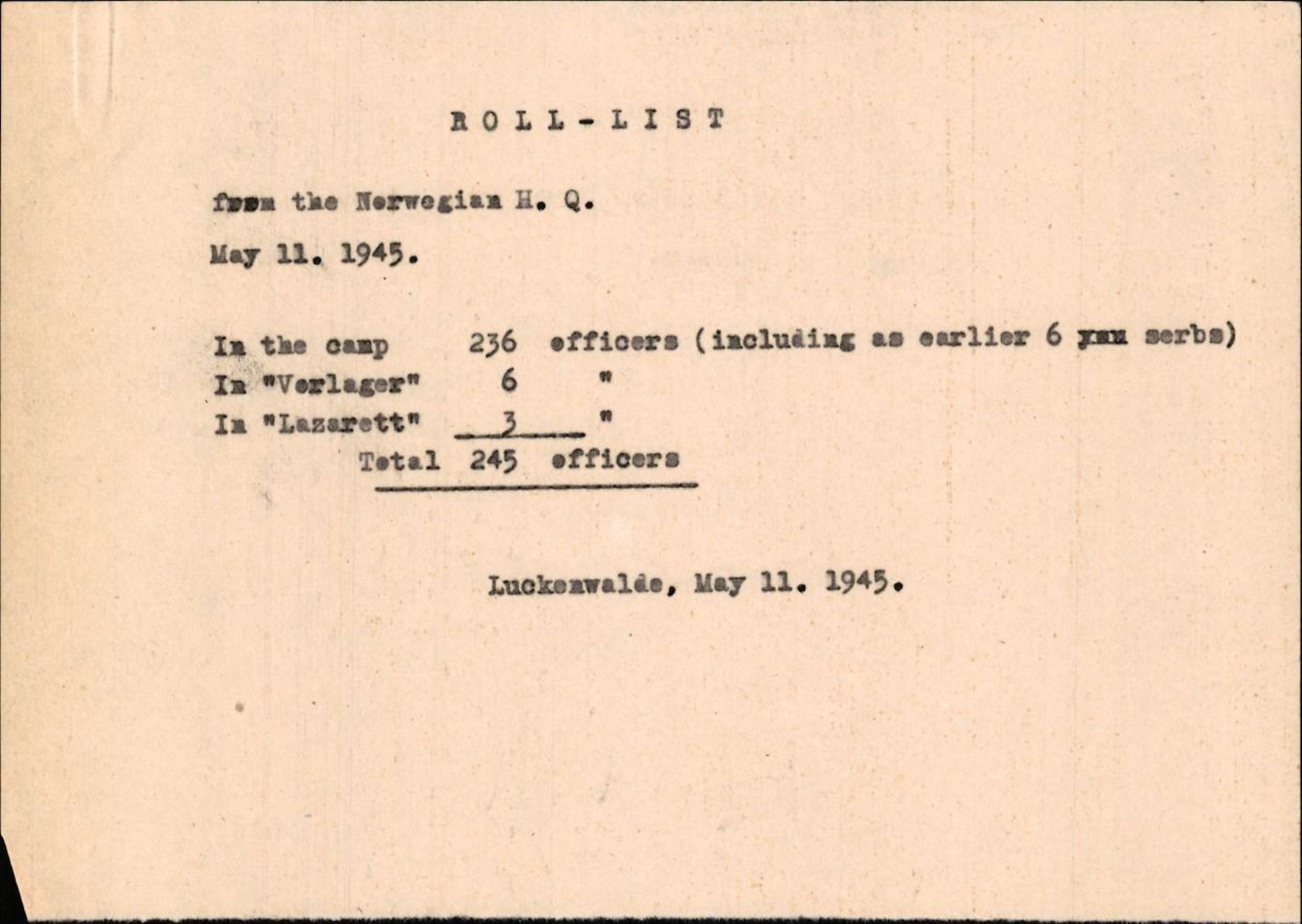 Forsvaret, Forsvarets krigshistoriske avdeling, RA/RAFA-2017/Y/Yf/L0202: II-C-11-2103-2104  -  Norske offiserer i krigsfangenskap, 1940-1945, p. 64