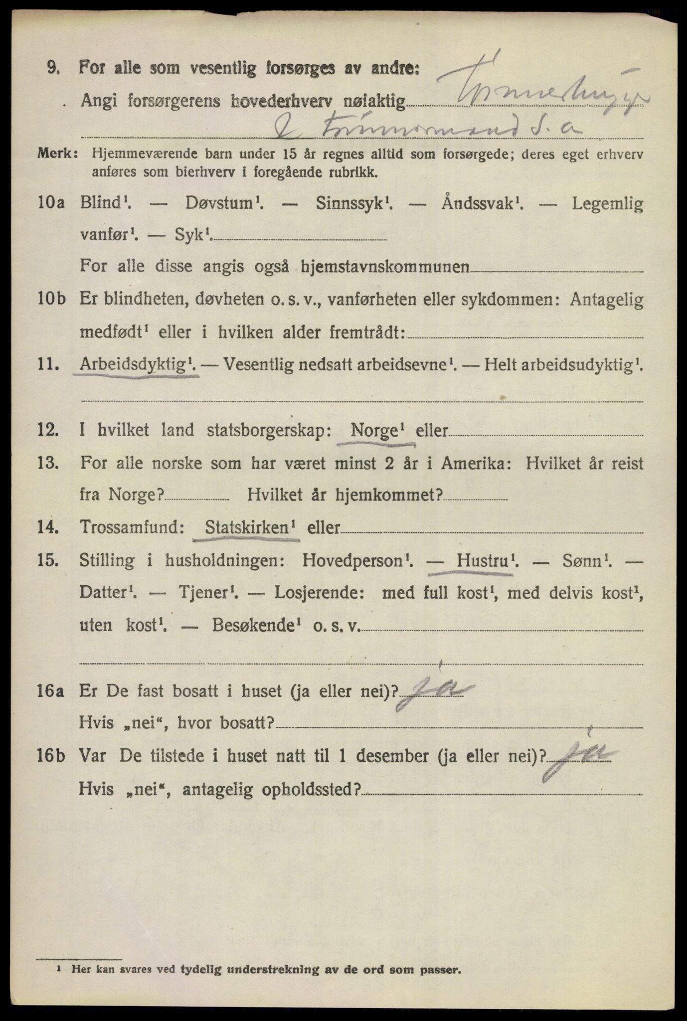 SAKO, 1920 census for Norderhov, 1920, p. 24264