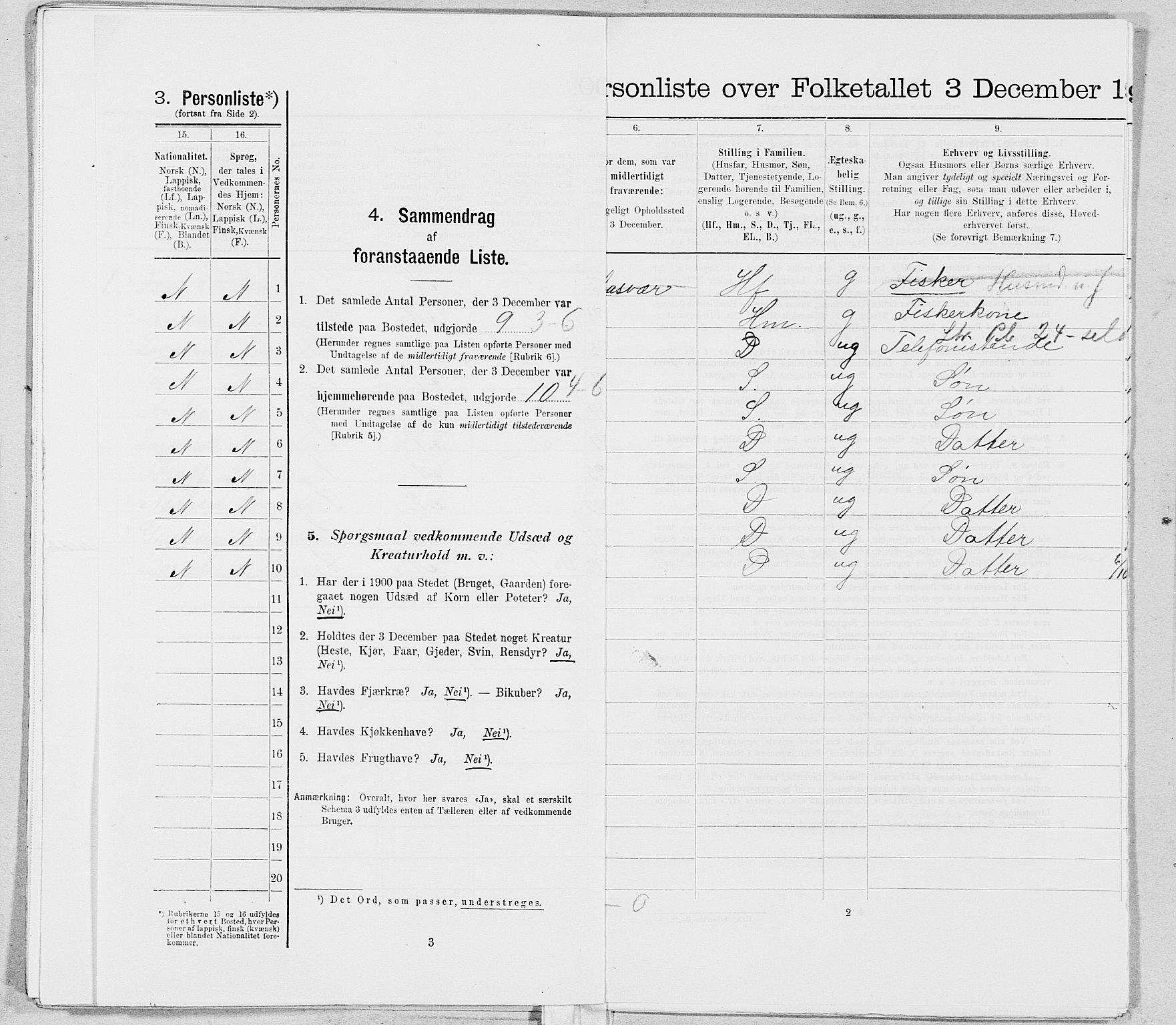 SAT, 1900 census for Herøy, 1900, p. 1027