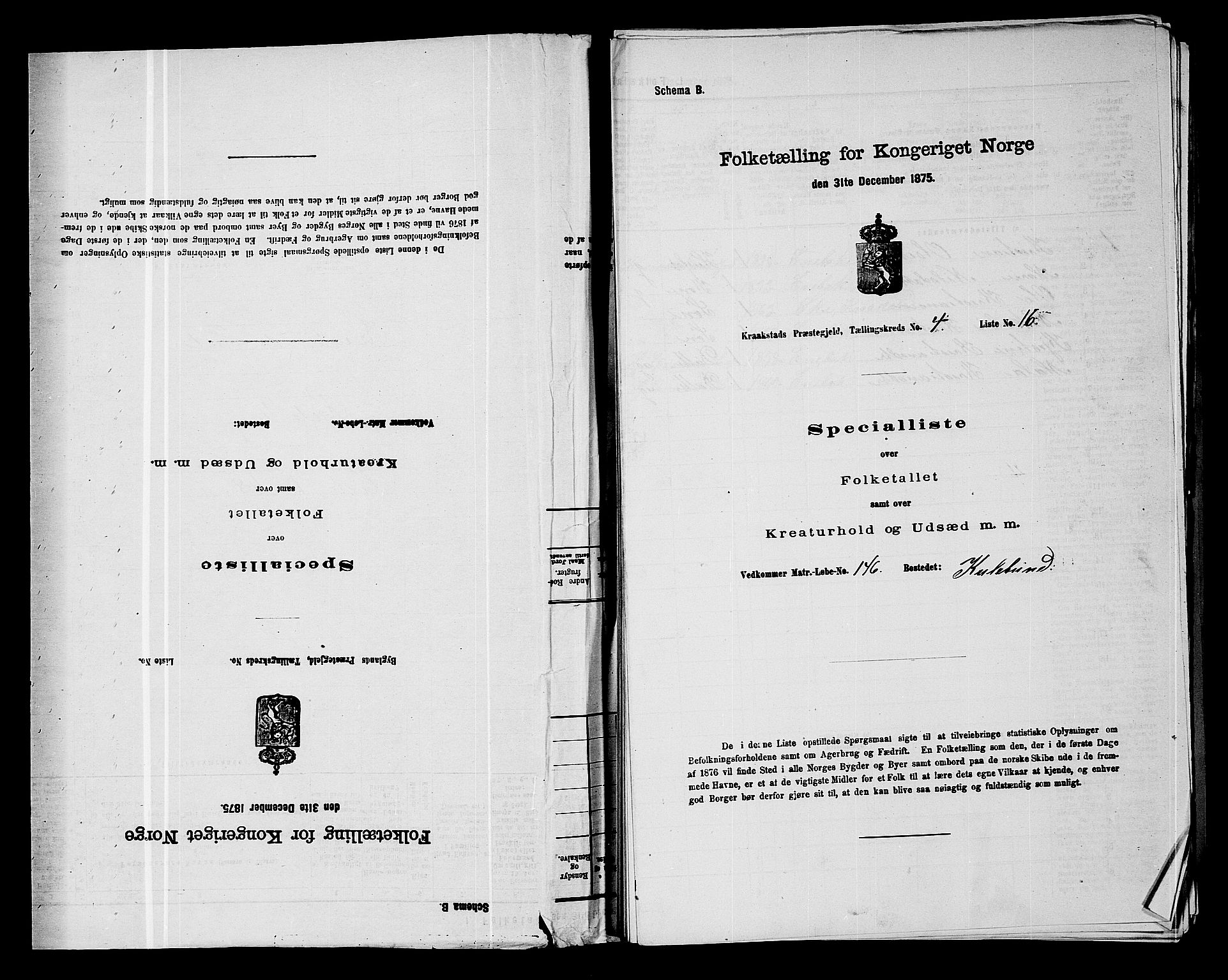 RA, 1875 census for 0212P Kråkstad, 1875, p. 411