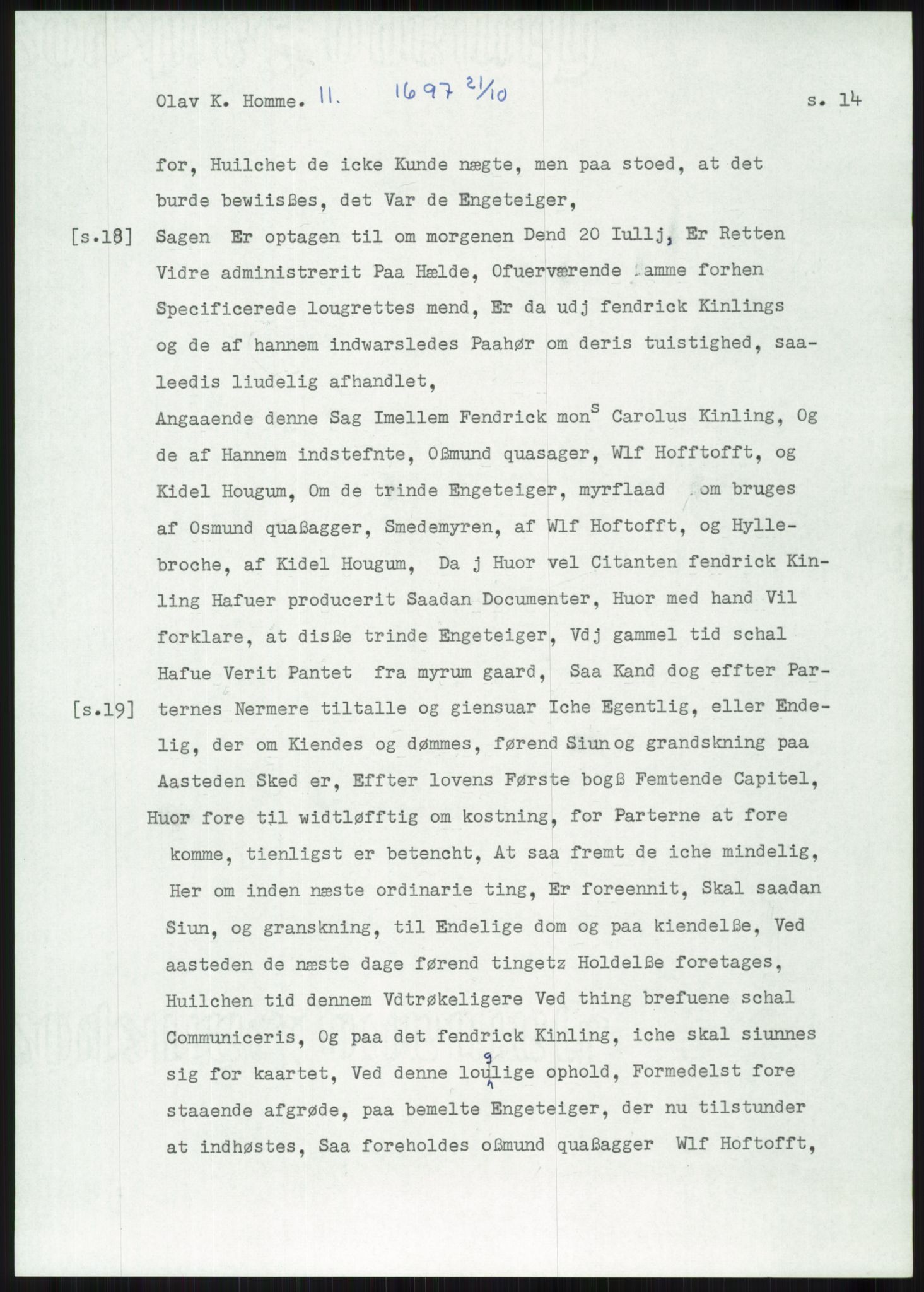 Samlinger til kildeutgivelse, Diplomavskriftsamlingen, AV/RA-EA-4053/H/Ha, p. 2511