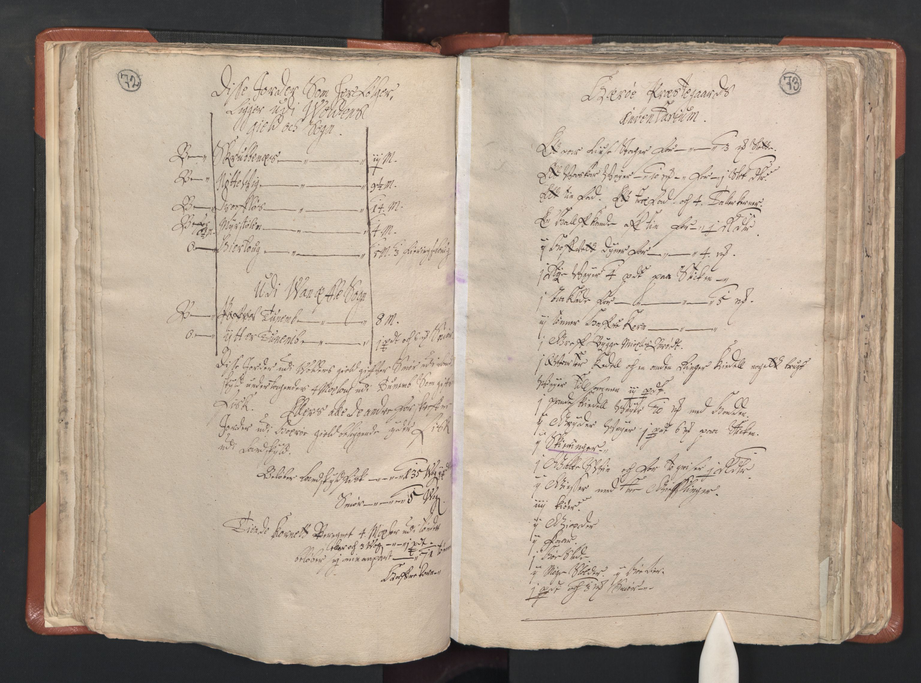 RA, Vicar's Census 1664-1666, no. 26: Sunnmøre deanery, 1664-1666, p. 72-73