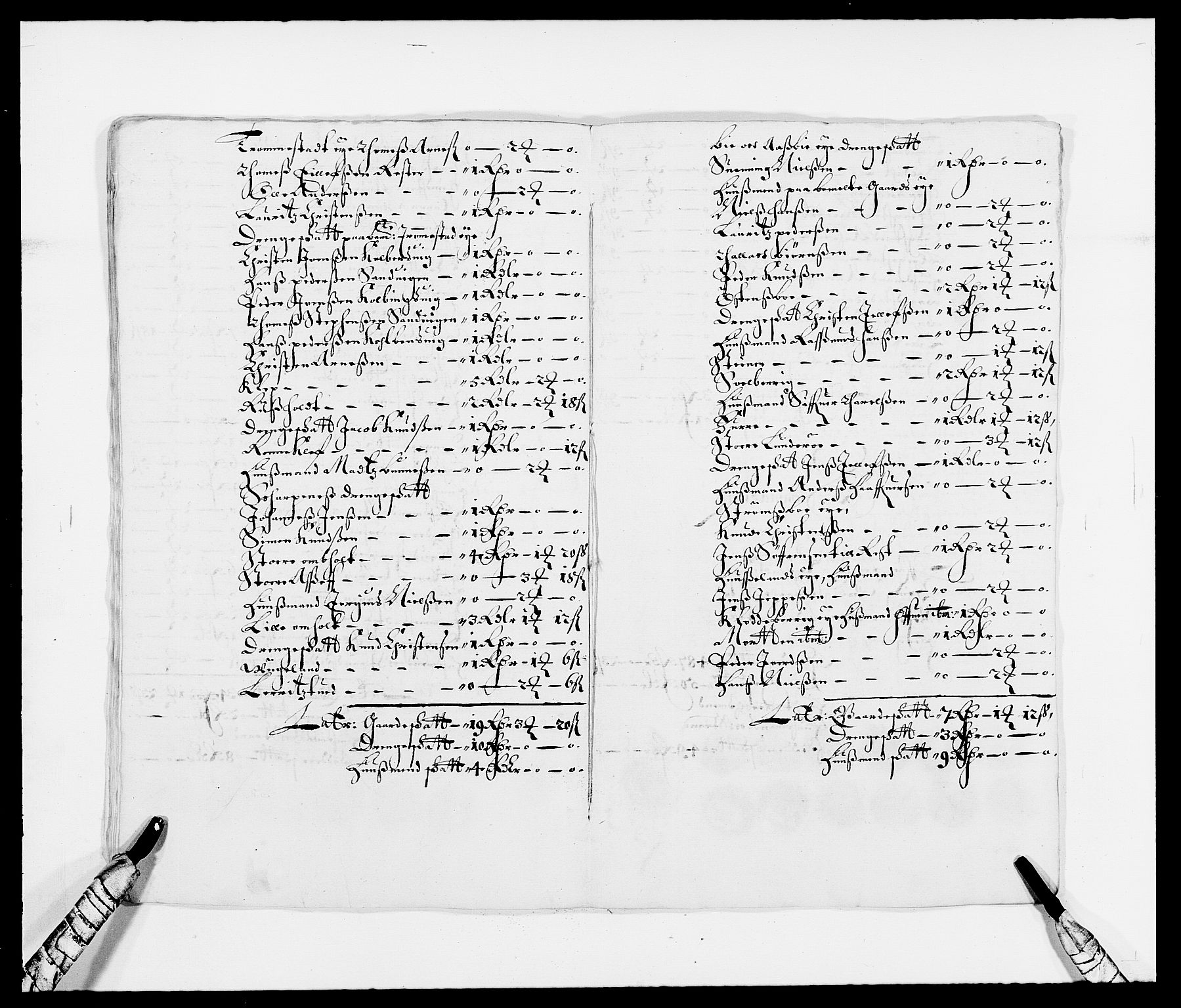 Rentekammeret inntil 1814, Reviderte regnskaper, Fogderegnskap, AV/RA-EA-4092/R39/L2300: Fogderegnskap Nedenes, 1672-1674, p. 109