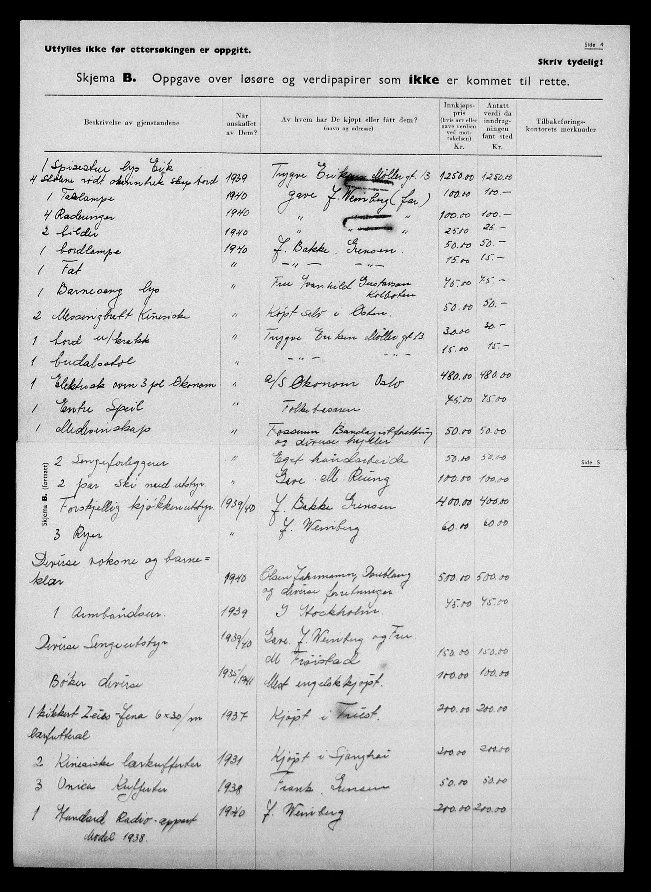 Justisdepartementet, Tilbakeføringskontoret for inndratte formuer, AV/RA-S-1564/H/Hc/Hcc/L0985: --, 1945-1947, p. 345