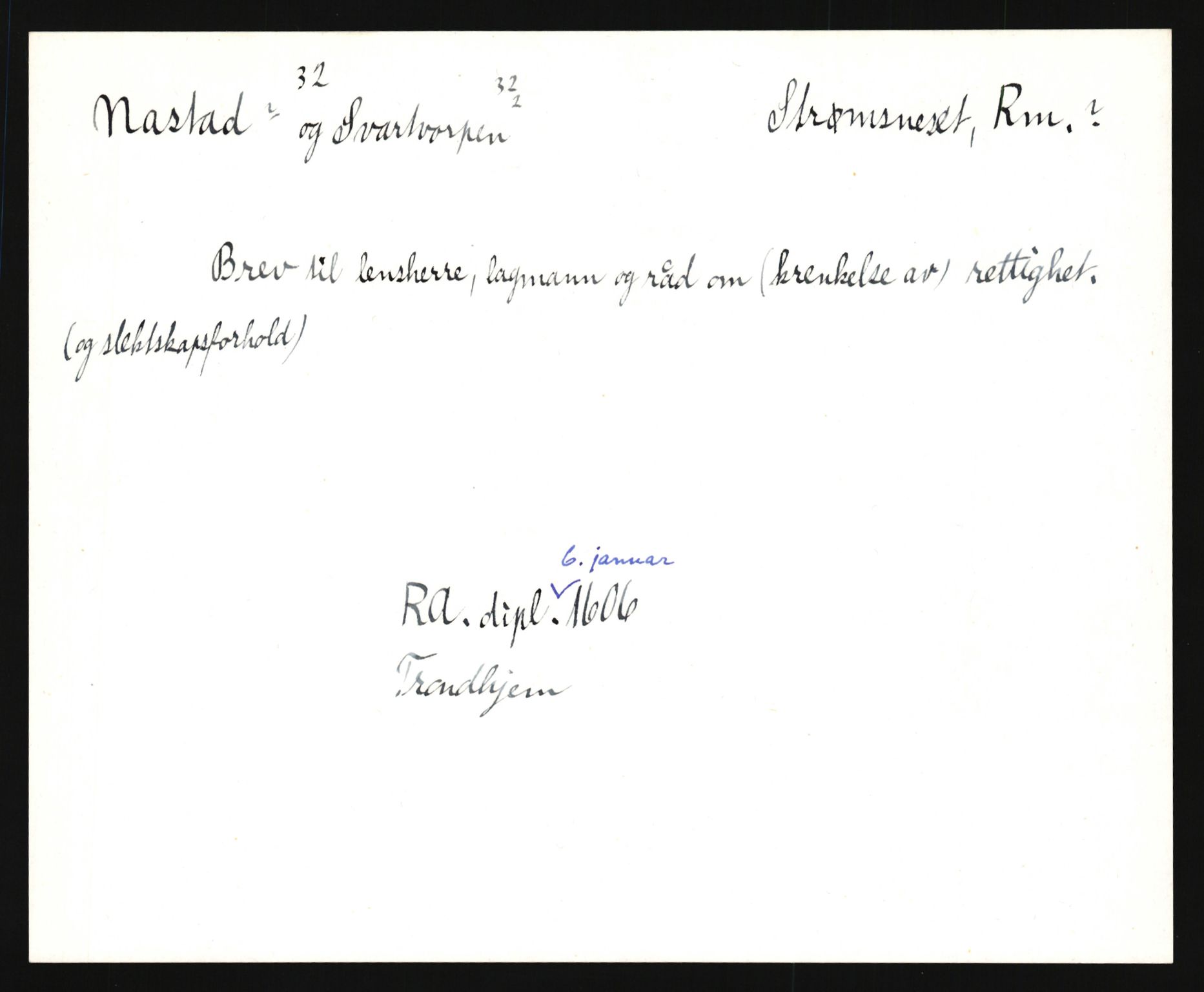 Riksarkivets diplomsamling, AV/RA-EA-5965/F35/F35e/L0031: Registreringssedler Møre og Romsdal, 1400-1700, p. 605