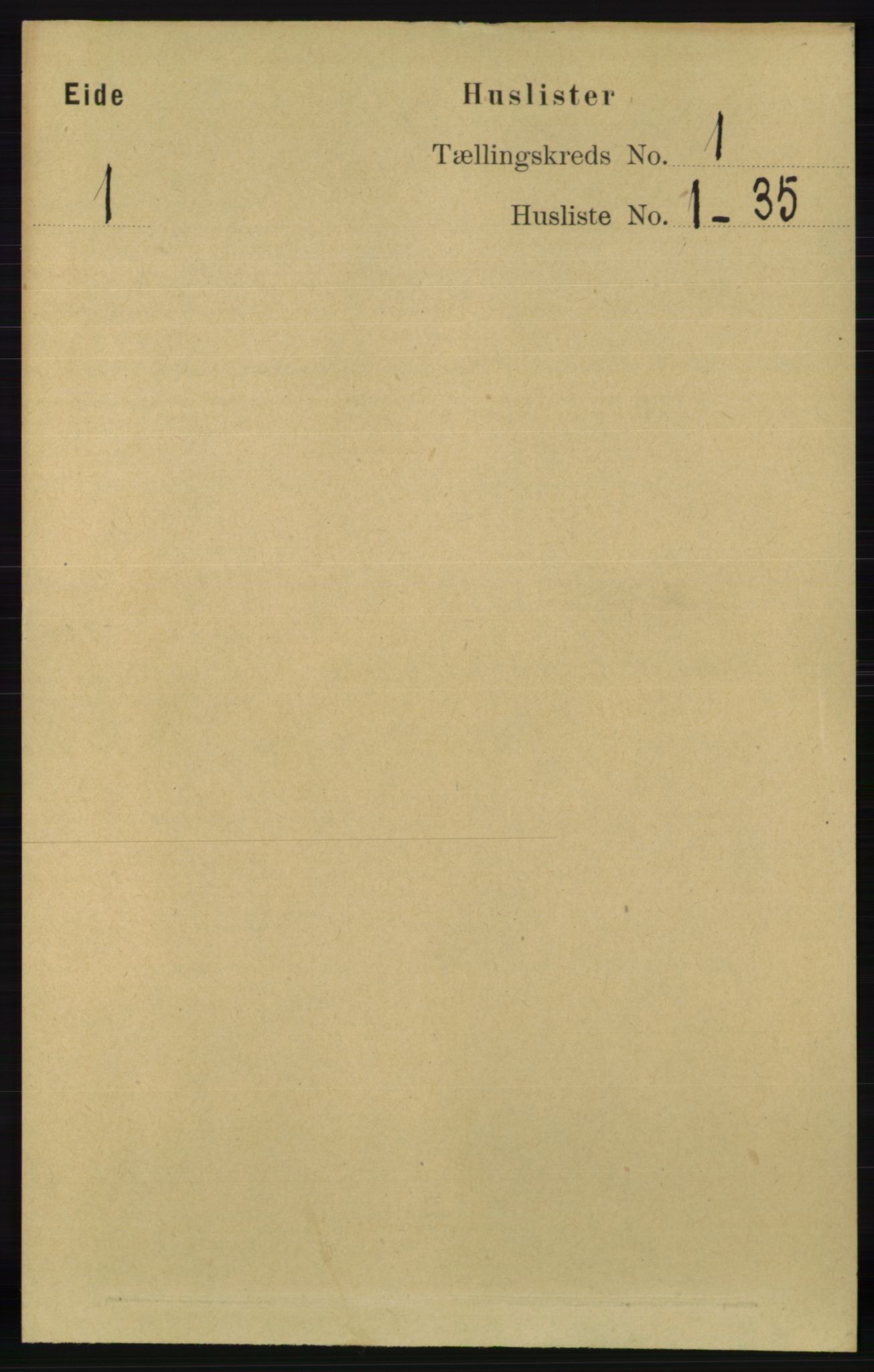 RA, 1891 census for 0925 Eide, 1891, p. 12