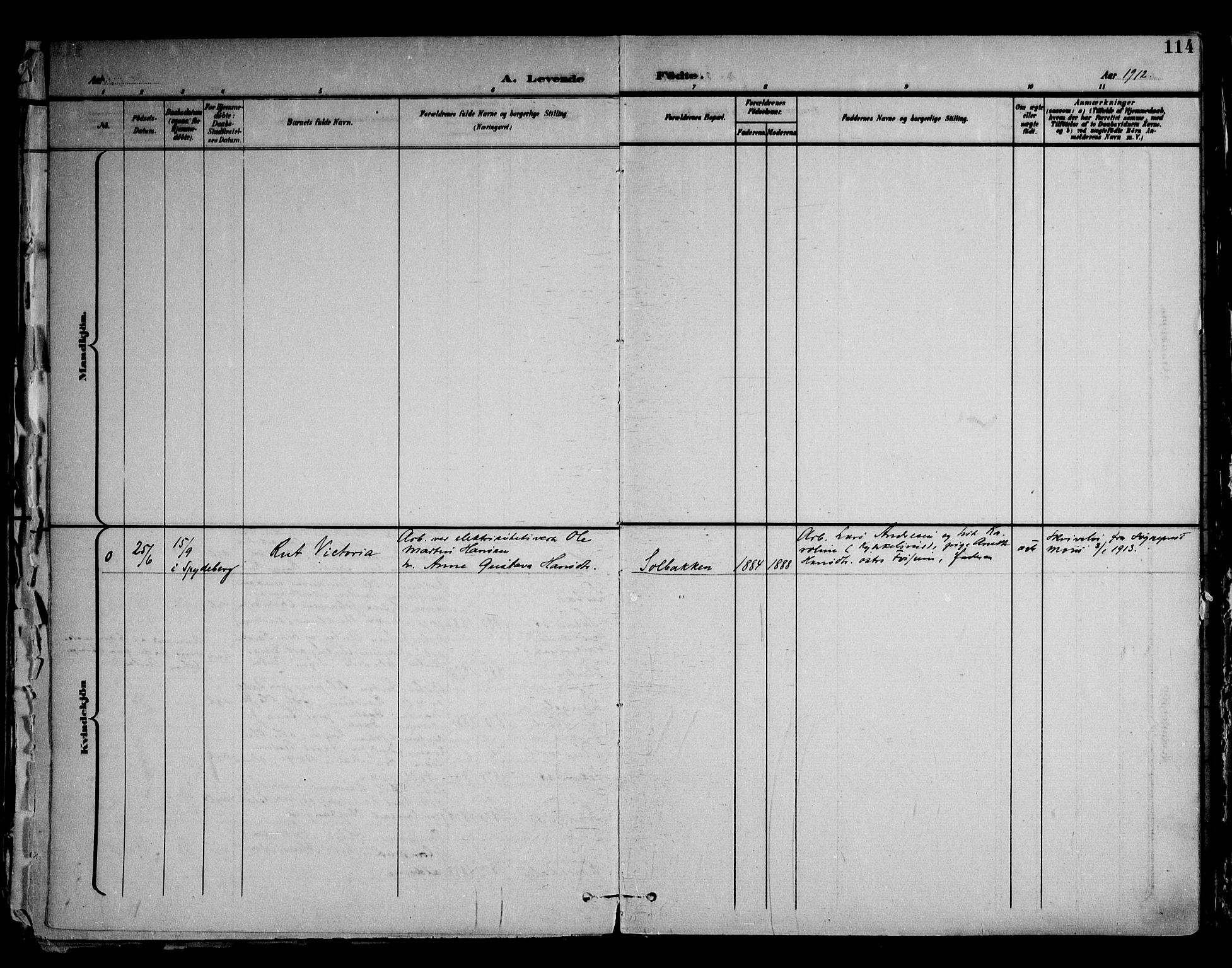 Askim prestekontor Kirkebøker, AV/SAO-A-10900/F/Fa/L0008: Parish register (official) no. 8, 1898-1912, p. 114