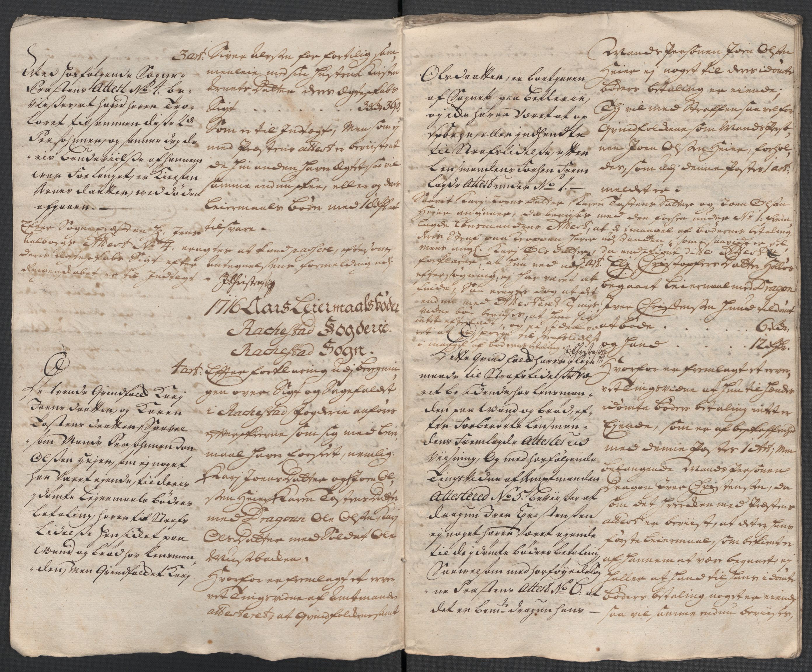Rentekammeret inntil 1814, Reviderte regnskaper, Fogderegnskap, RA/EA-4092/R07/L0312: Fogderegnskap Rakkestad, Heggen og Frøland, 1716, p. 157