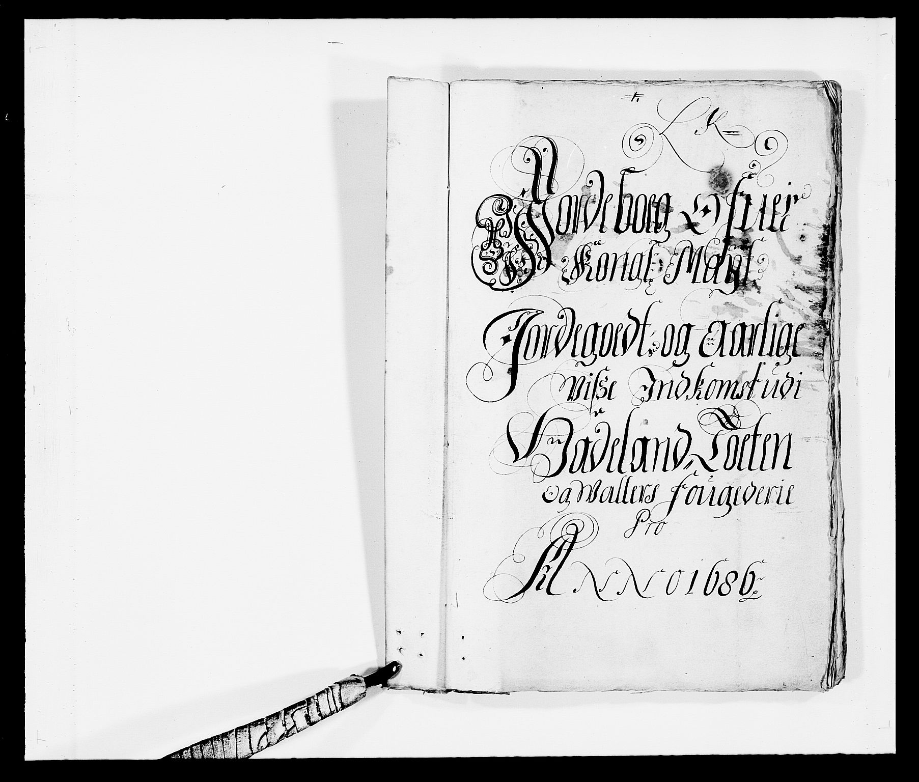 Rentekammeret inntil 1814, Reviderte regnskaper, Fogderegnskap, RA/EA-4092/R18/L1285: Fogderegnskap Hadeland, Toten og Valdres, 1686, p. 12