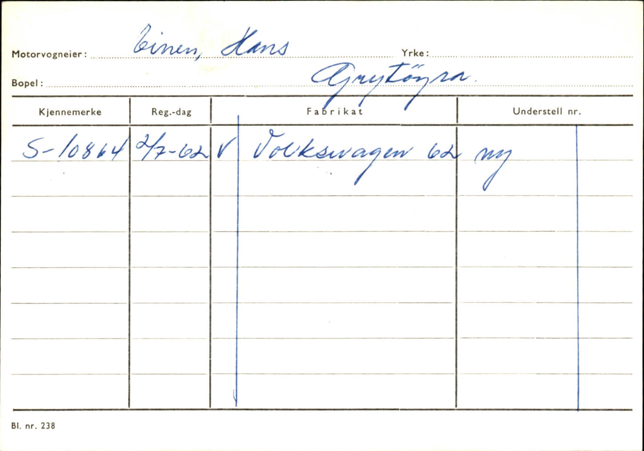 Statens vegvesen, Sogn og Fjordane vegkontor, AV/SAB-A-5301/4/F/L0132: Eigarregister Askvoll A-Å. Balestrand A-Å, 1945-1975, p. 205