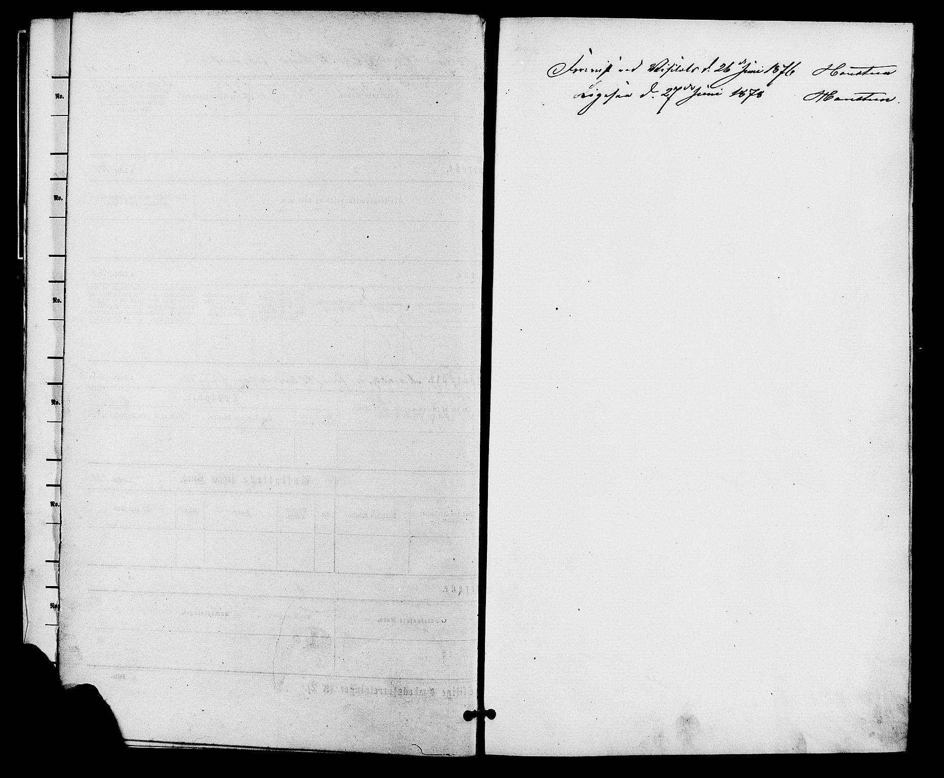 Holum sokneprestkontor, SAK/1111-0022/F/Fa/Fab/L0006: Parish register (official) no. A 6, 1875-1886