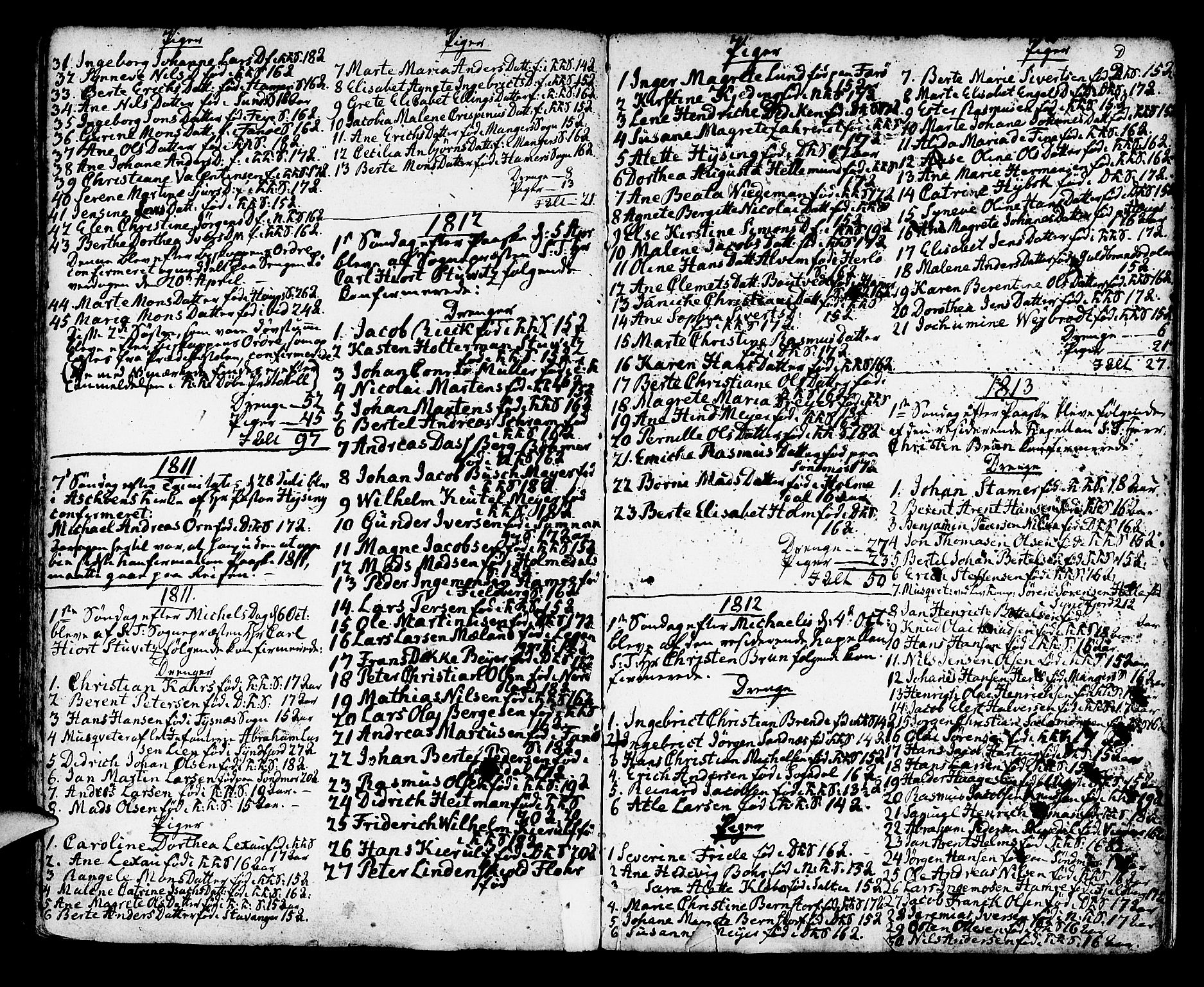 Korskirken sokneprestembete, SAB/A-76101/H/Haa/L0007: Parish register (official) no. A 7, 1736-1839, p. 109