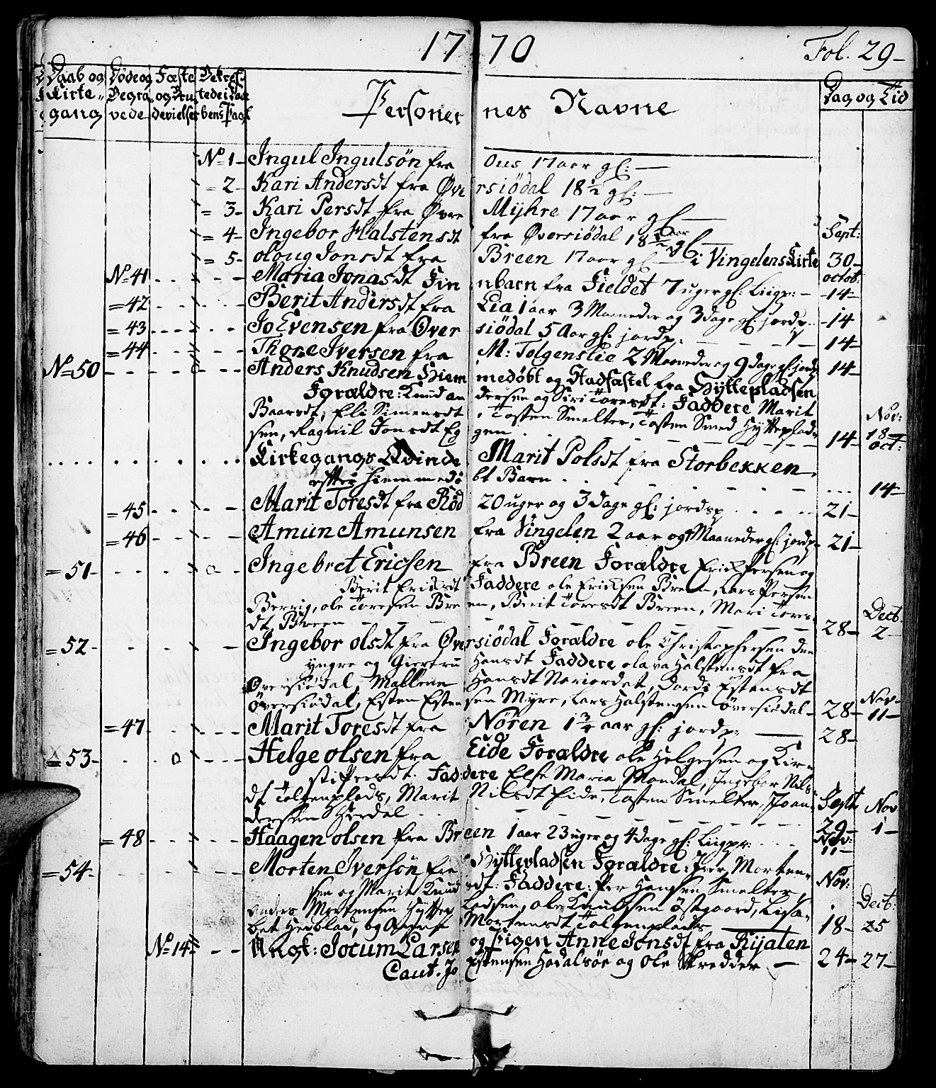 Tolga prestekontor, AV/SAH-PREST-062/K/L0002: Parish register (official) no. 2, 1768-1786, p. 29