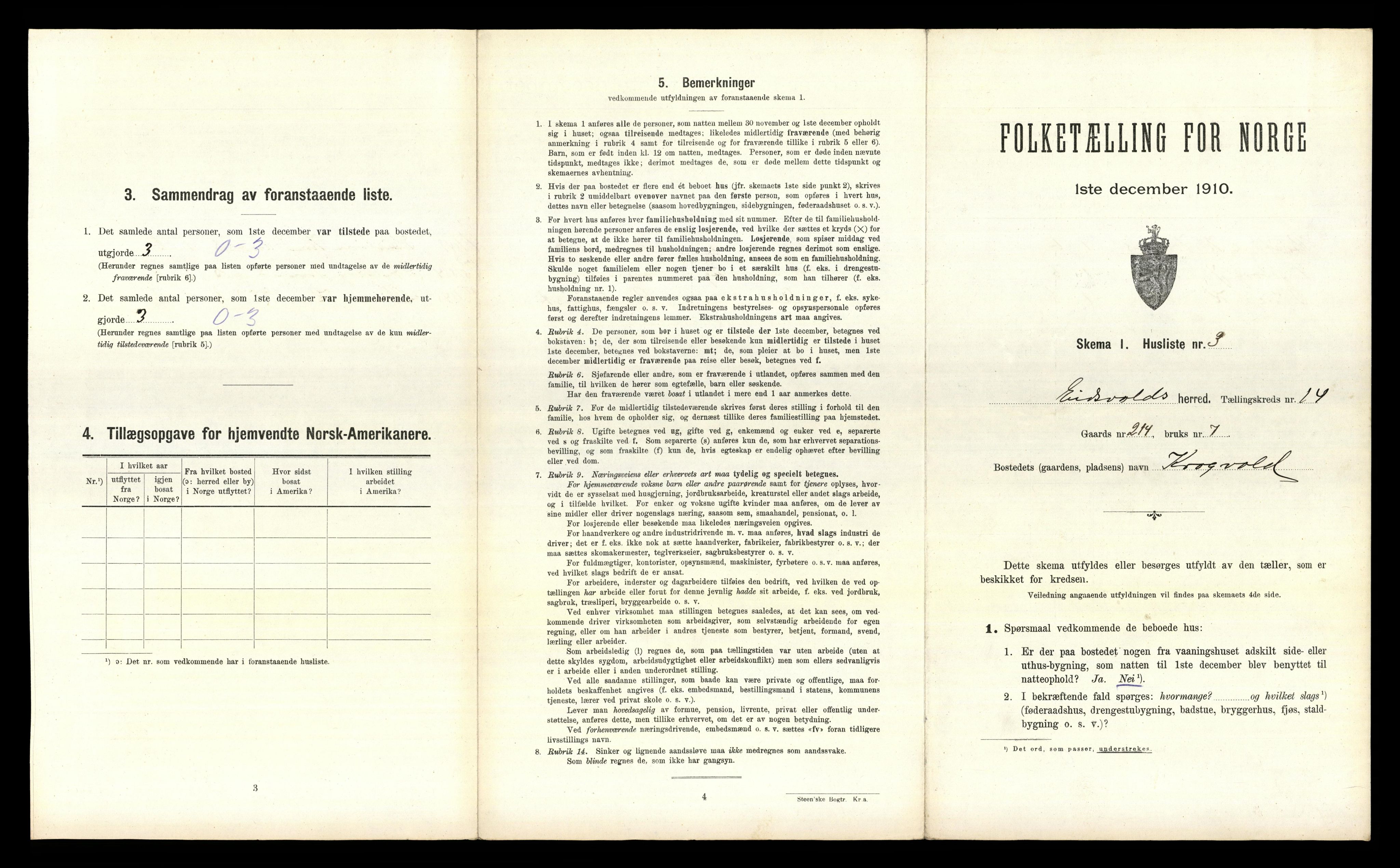 RA, 1910 census for Eidsvoll, 1910, p. 3068