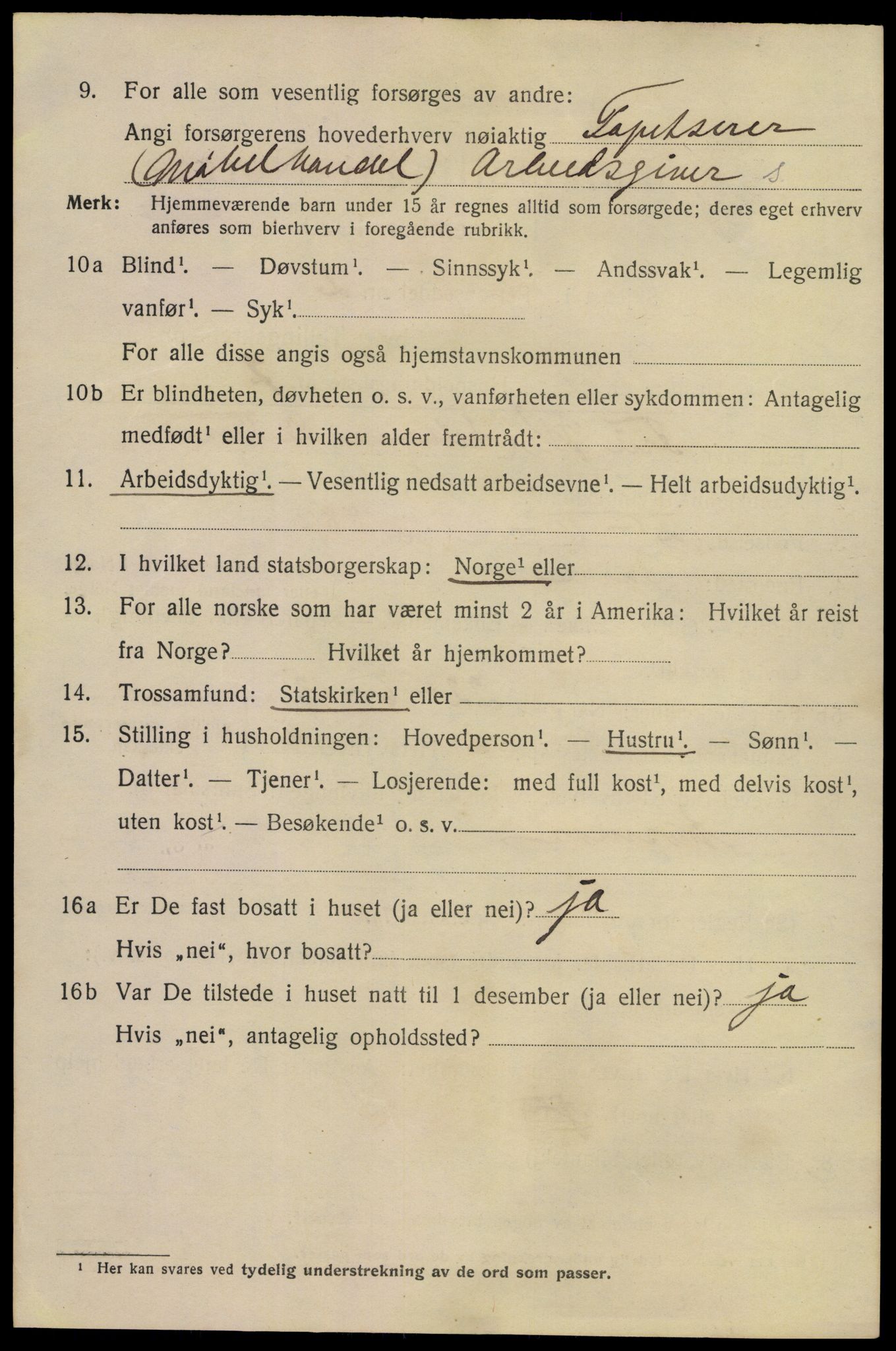 SAKO, 1920 census for Horten, 1920, p. 22262