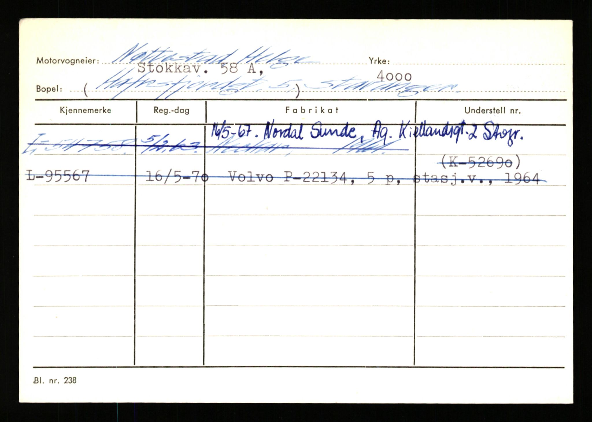 Stavanger trafikkstasjon, SAST/A-101942/0/H/L0028: Næsheim - Omastrand, 1930-1971, p. 247