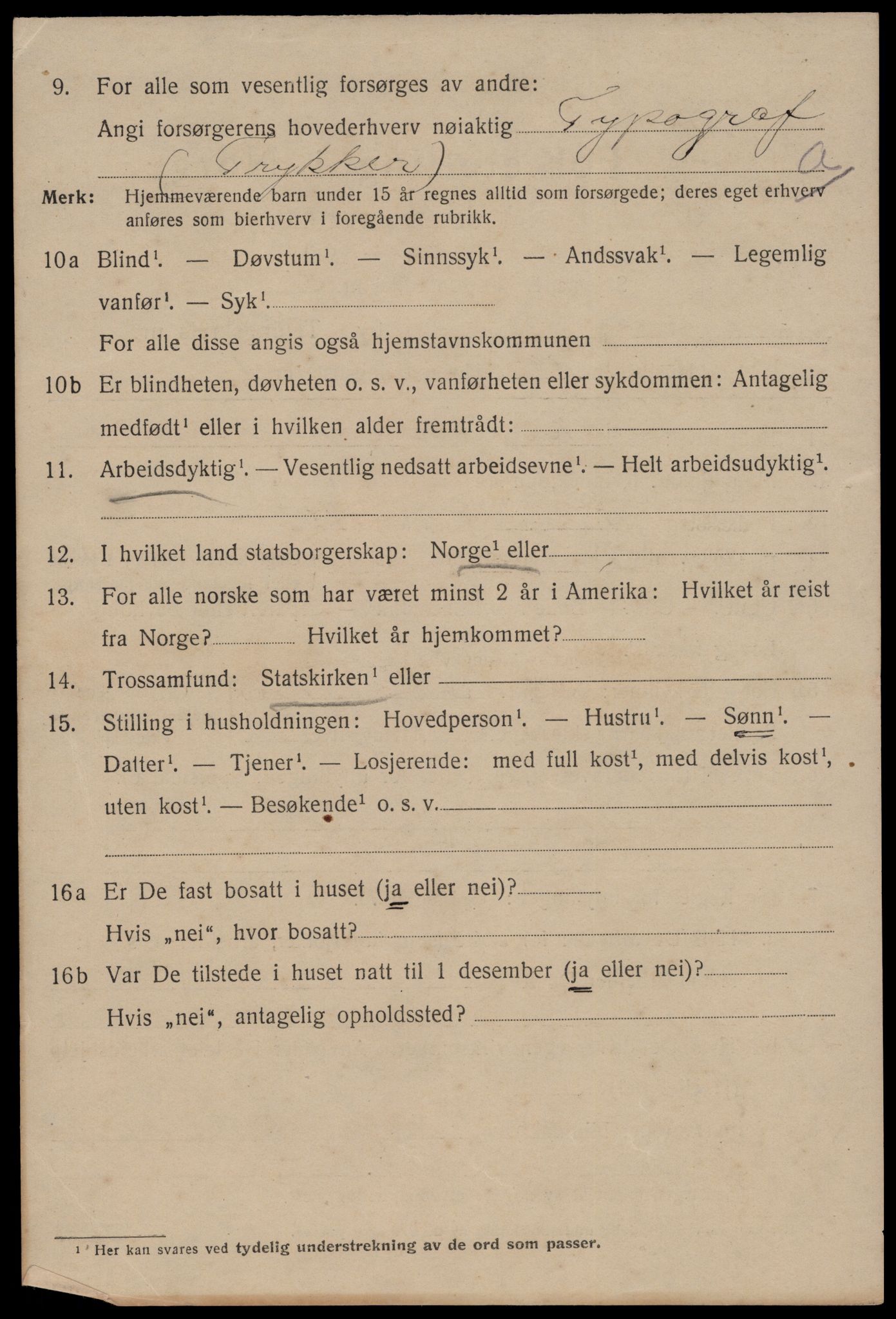 SAST, 1920 census for Stavanger, 1920, p. 82905