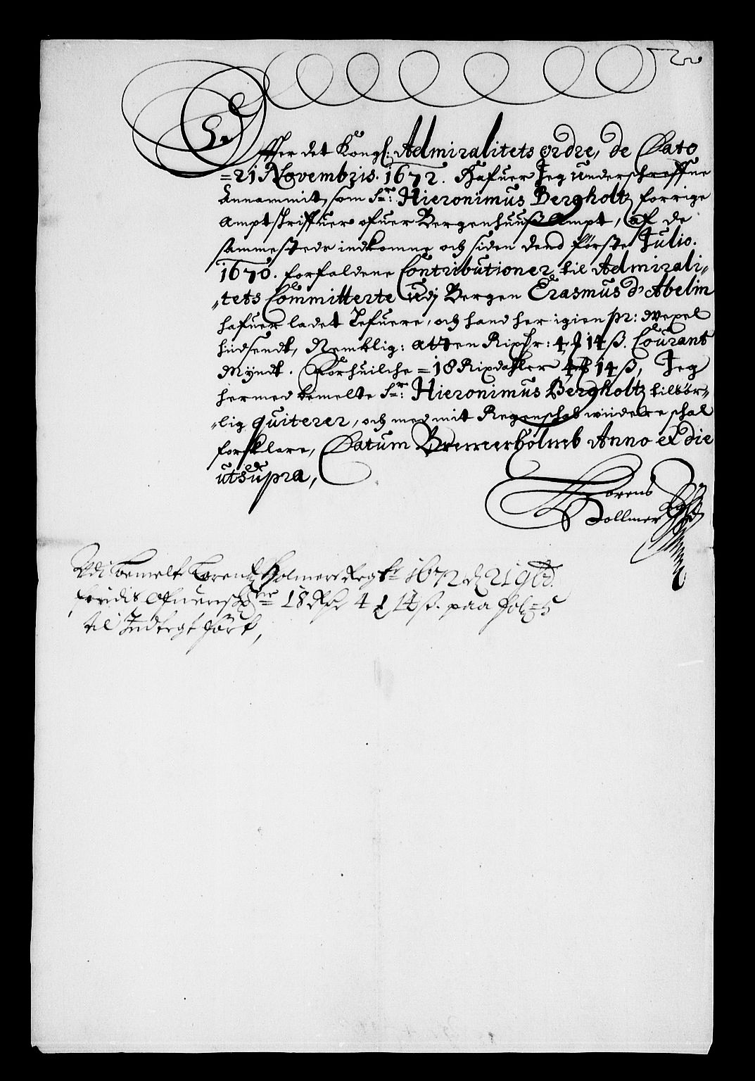 Rentekammeret inntil 1814, Reviderte regnskaper, Stiftamtstueregnskaper, Bergen stiftamt, AV/RA-EA-6043/R/Rc/L0032: Bergen stiftamt, 1667-1670