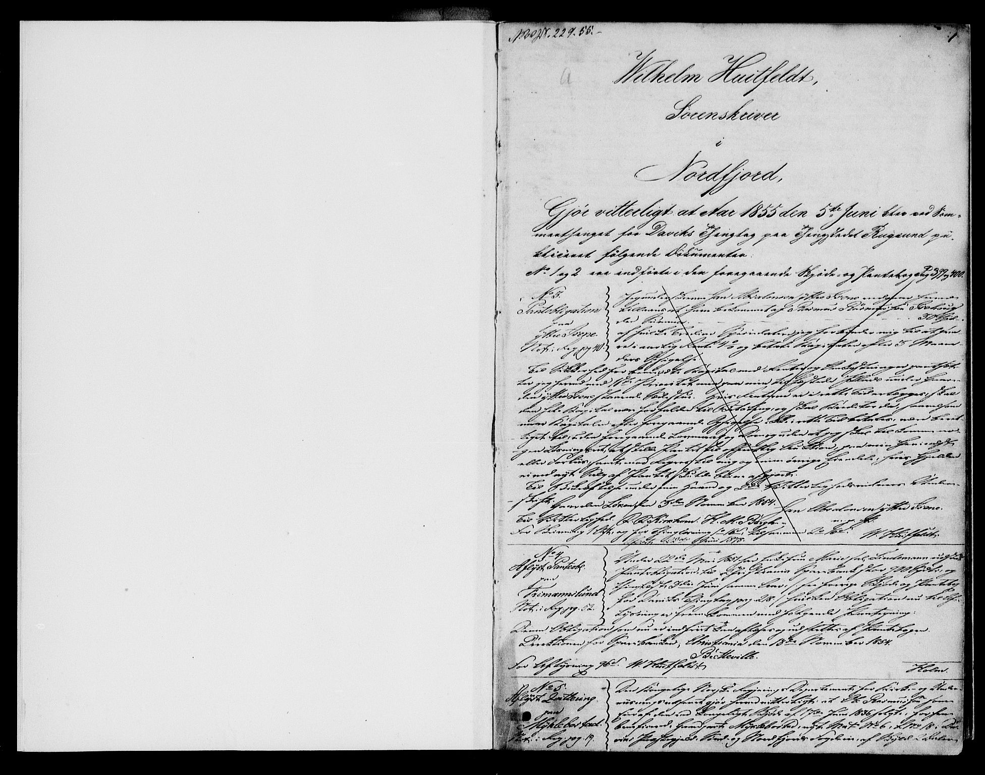 Nordfjord sorenskriveri, AV/SAB-A-2801/02/02b/02bd/L0015: Mortgage book no. II.B.d.15, 1855-1861, p. 0-1