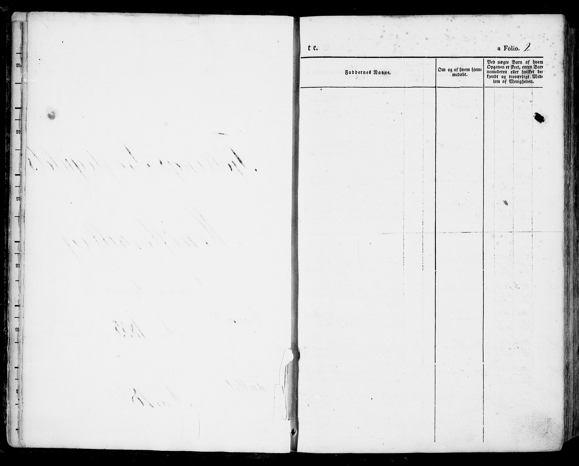 Tjølling kirkebøker, SAKO/A-60/F/Fa/L0006: Parish register (official) no. 6, 1835-1859, p. 2