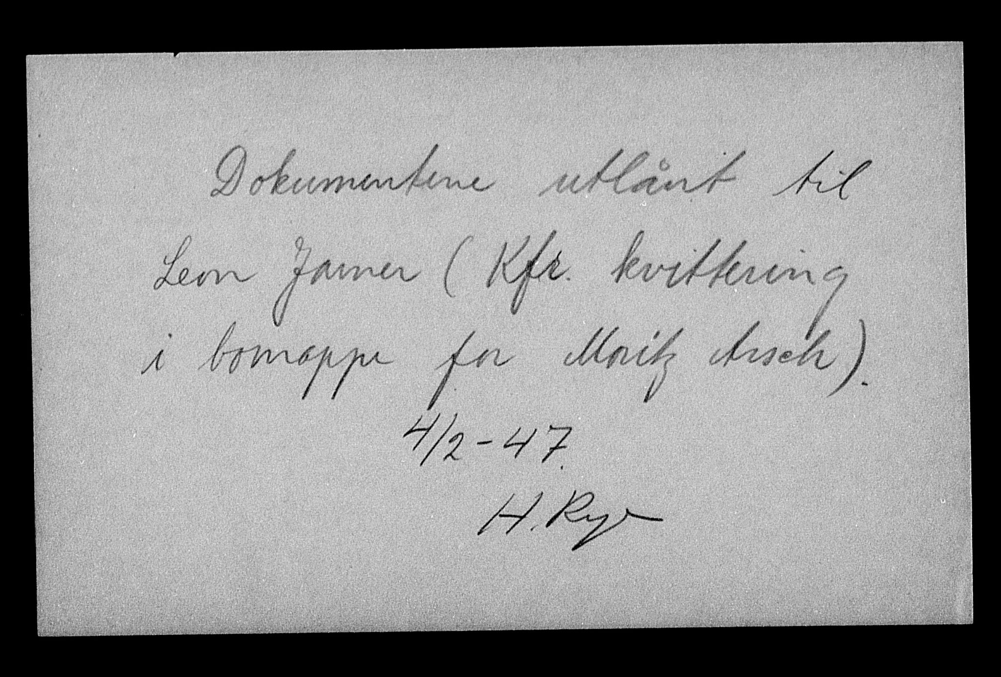 Justisdepartementet, Tilbakeføringskontoret for inndratte formuer, AV/RA-S-1564/H/Hc/Hcc/L0968: --, 1945-1947, p. 127
