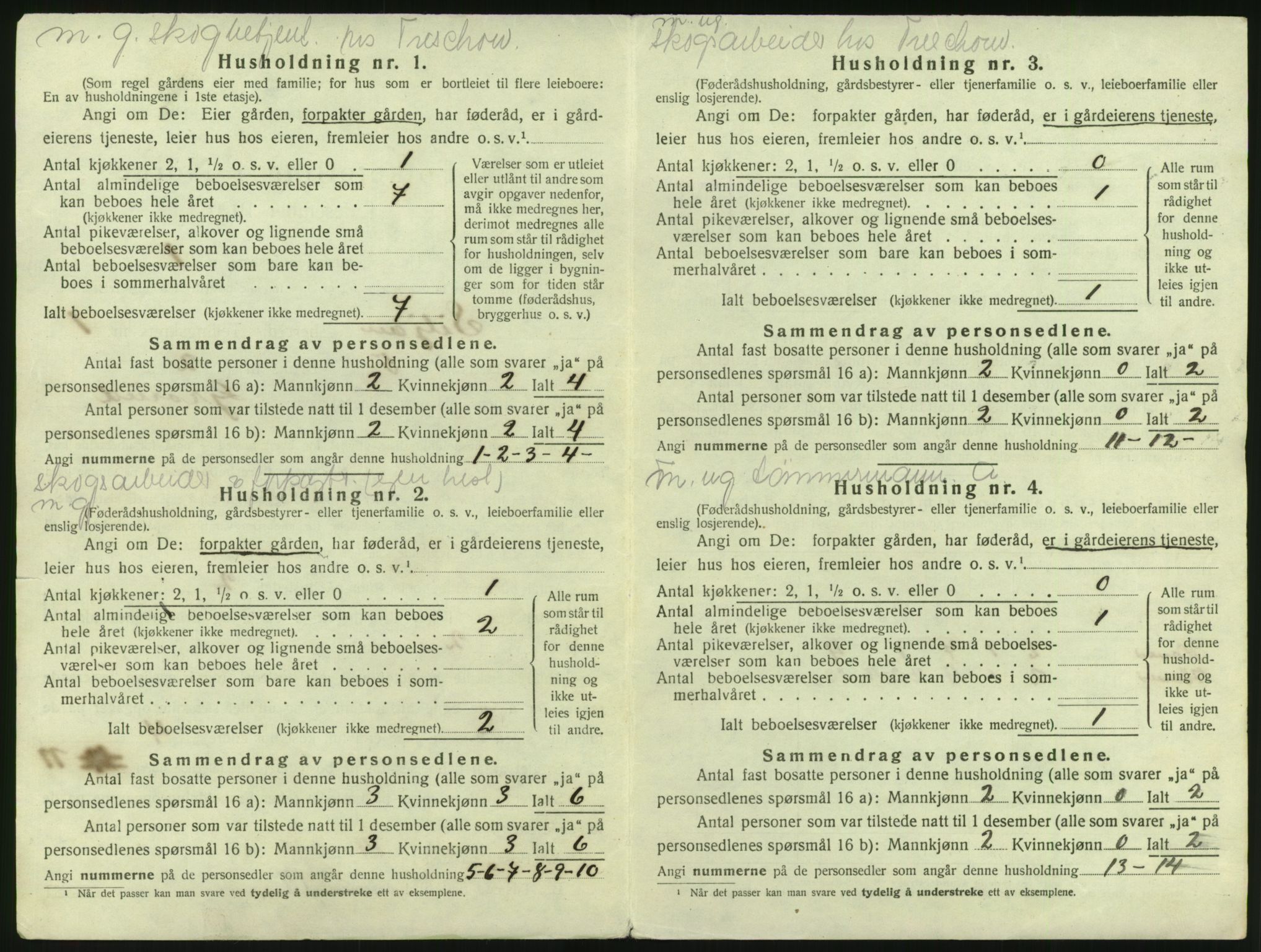 SAKO, 1920 census for Siljan, 1920, p. 26