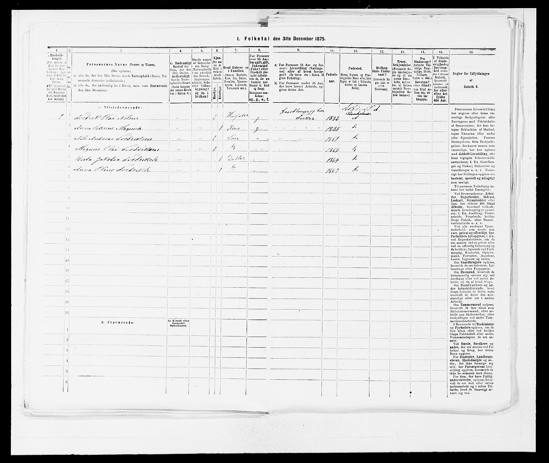 SAB, 1875 census for 1247P Askøy, 1875, p. 282