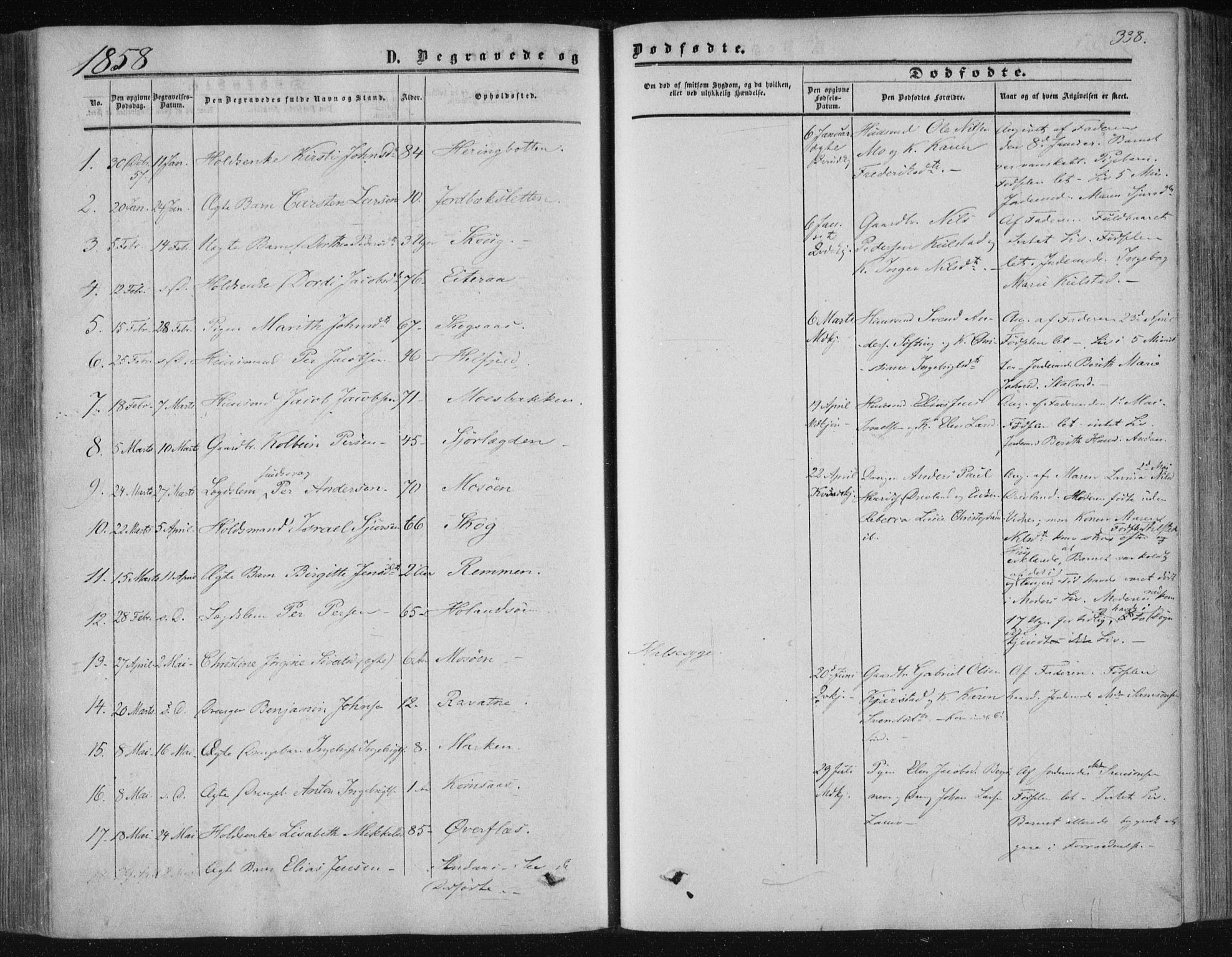 Ministerialprotokoller, klokkerbøker og fødselsregistre - Nordland, SAT/A-1459/820/L0293: Parish register (official) no. 820A14, 1855-1865, p. 338