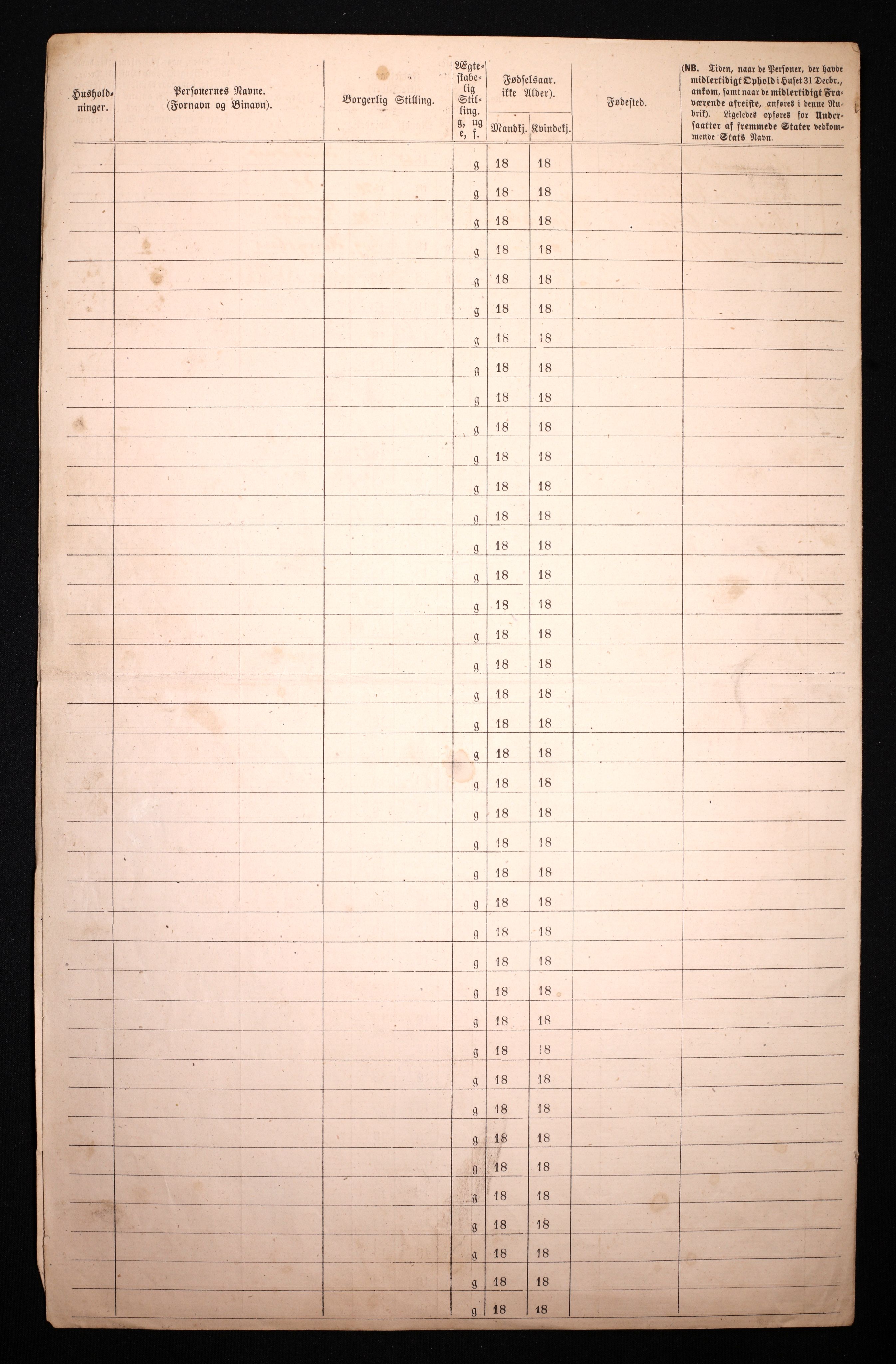 RA, 1870 census for 0301 Kristiania, 1870, p. 3394