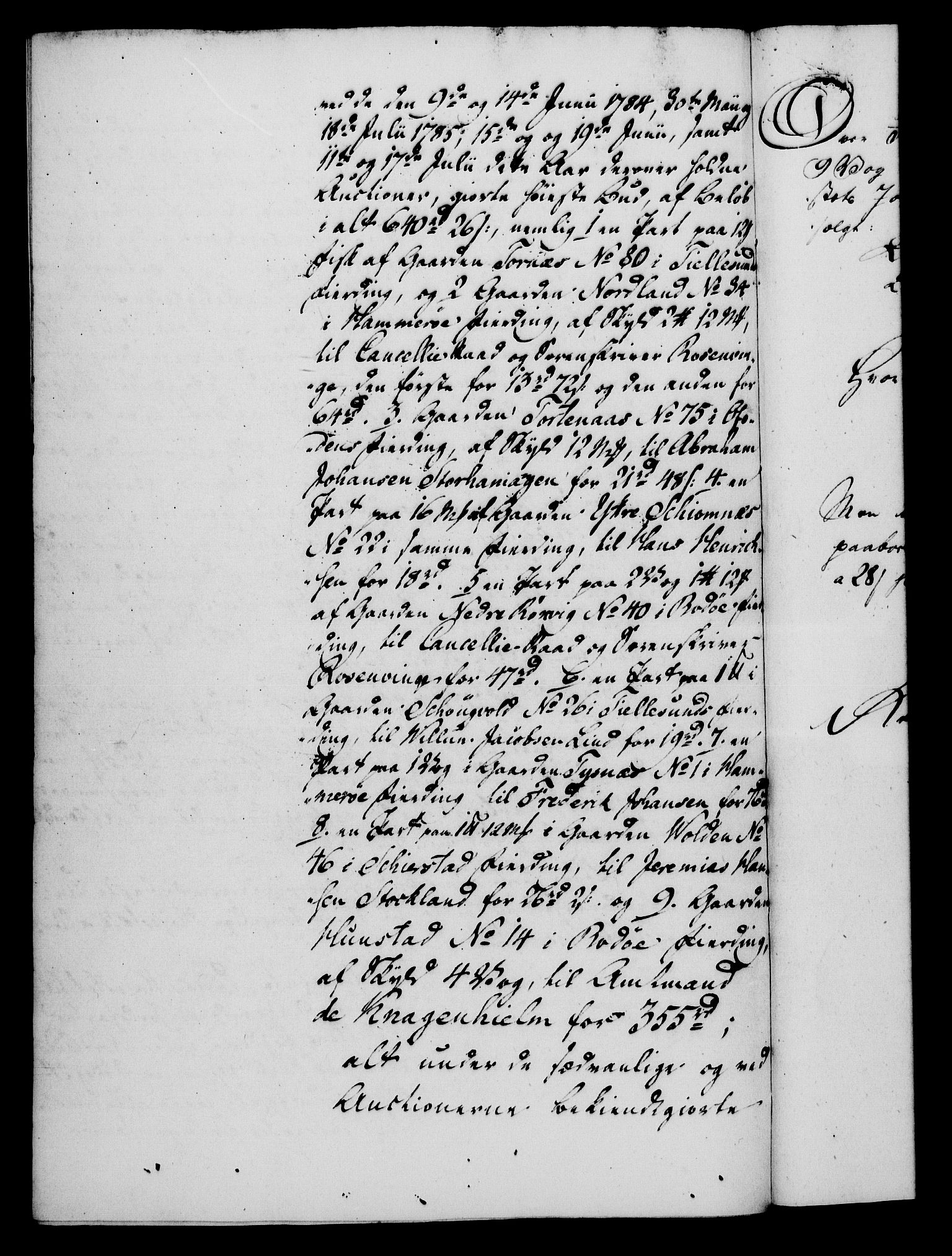 Rentekammeret, Kammerkanselliet, AV/RA-EA-3111/G/Gf/Gfa/L0068: Norsk relasjons- og resolusjonsprotokoll (merket RK 52.68), 1786, p. 1042