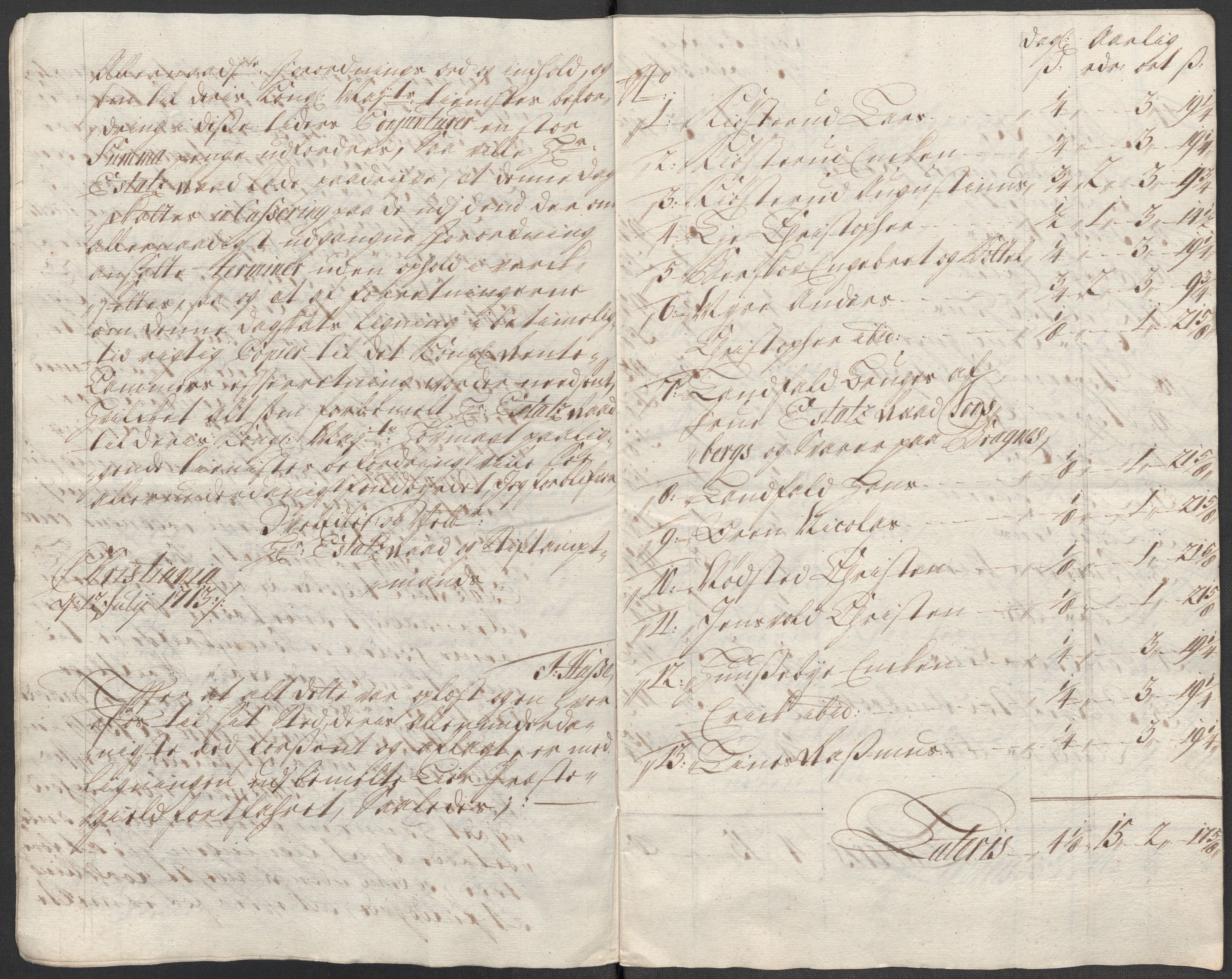 Rentekammeret inntil 1814, Reviderte regnskaper, Fogderegnskap, AV/RA-EA-4092/R31/L1708: Fogderegnskap Hurum, Røyken, Eiker, Lier og Buskerud, 1713, p. 181