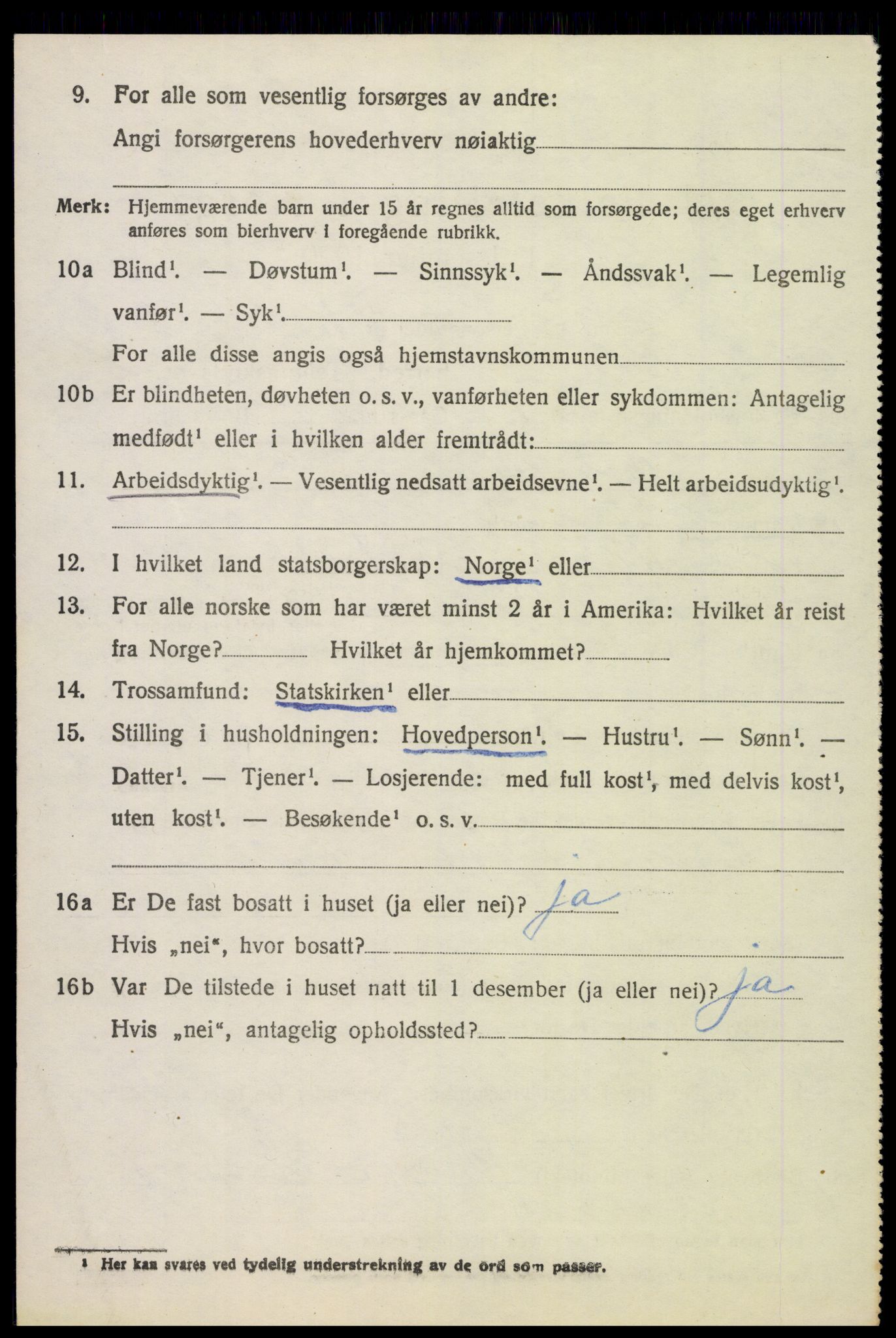 SAH, 1920 census for Sør-Odal, 1920, p. 2994