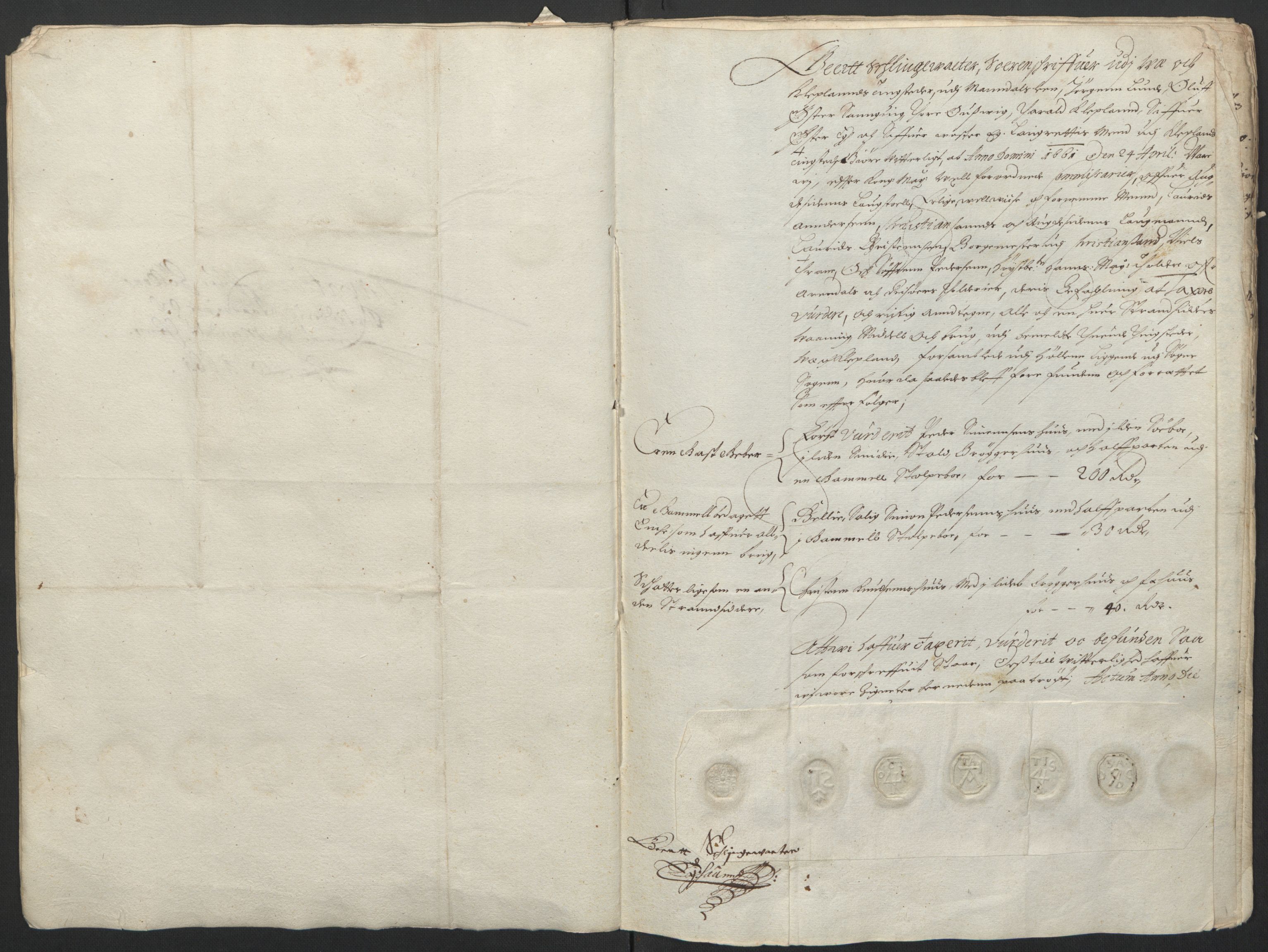 Rentekammeret inntil 1814, Realistisk ordnet avdeling, AV/RA-EA-4070/L/L0022/0009: Agder lagdømme: / Taksasjon av bygårder og formue i det østre skriveri i Nedenes len.  Taksasjon av borgeres og strandsitteres gårder og formue i det vestre skriveri i Nedenes len, 1661