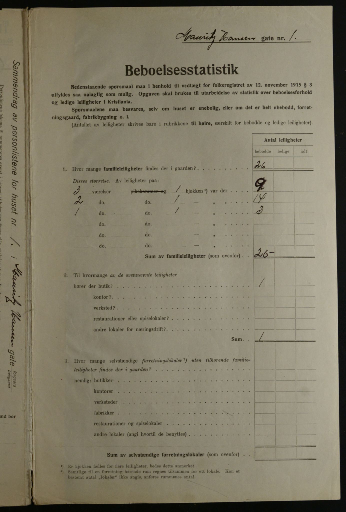 OBA, Municipal Census 1923 for Kristiania, 1923, p. 71787