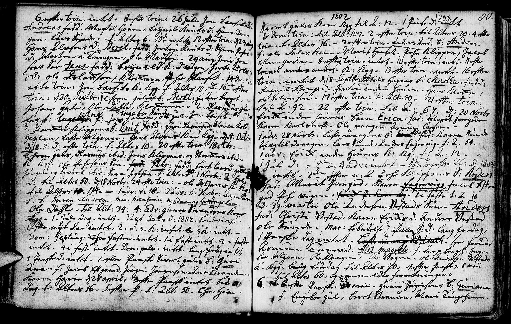 Ministerialprotokoller, klokkerbøker og fødselsregistre - Møre og Romsdal, SAT/A-1454/566/L0761: Parish register (official) no. 566A02 /1, 1767-1817, p. 80