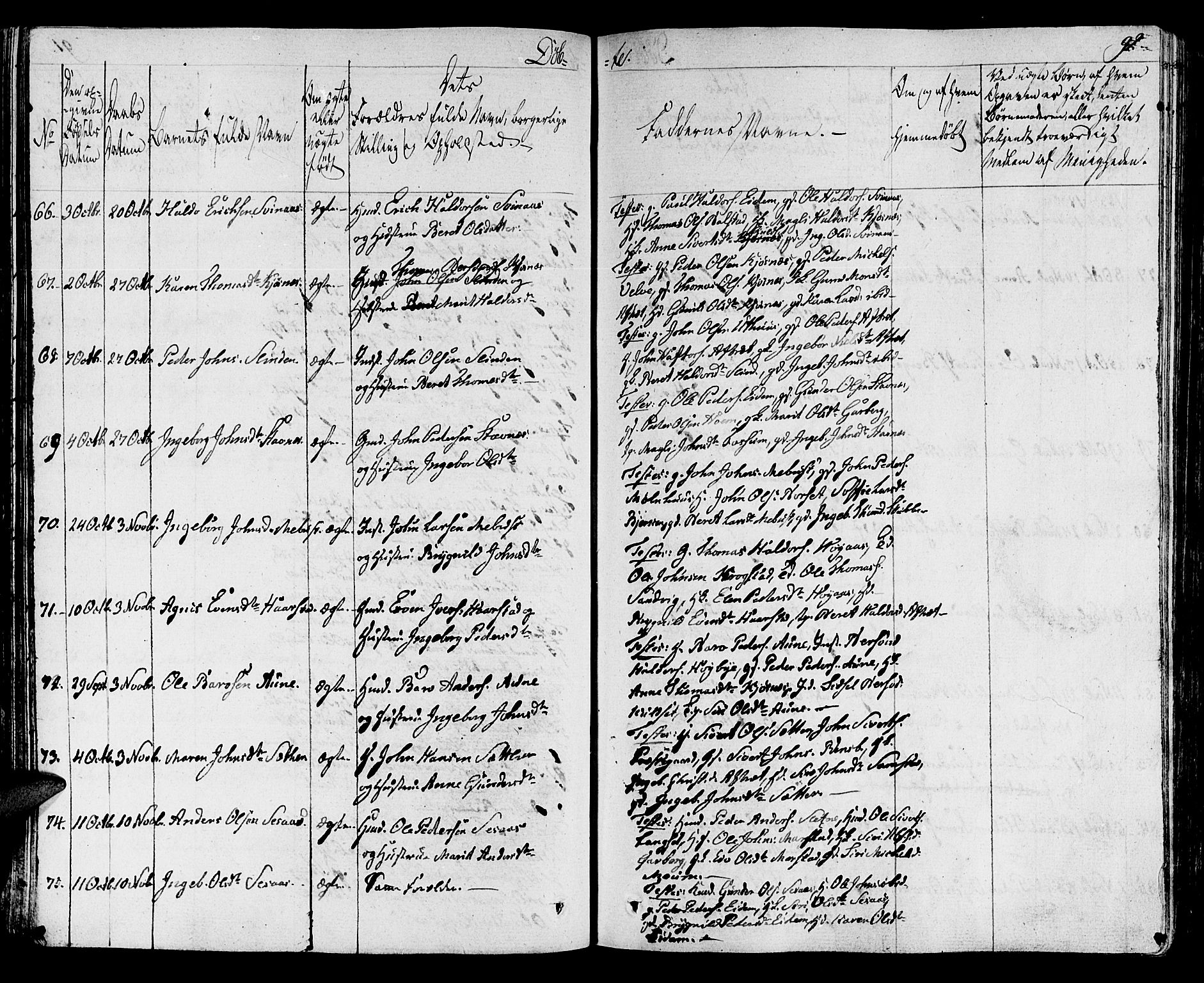 Ministerialprotokoller, klokkerbøker og fødselsregistre - Sør-Trøndelag, AV/SAT-A-1456/695/L1143: Parish register (official) no. 695A05 /1, 1824-1842, p. 92