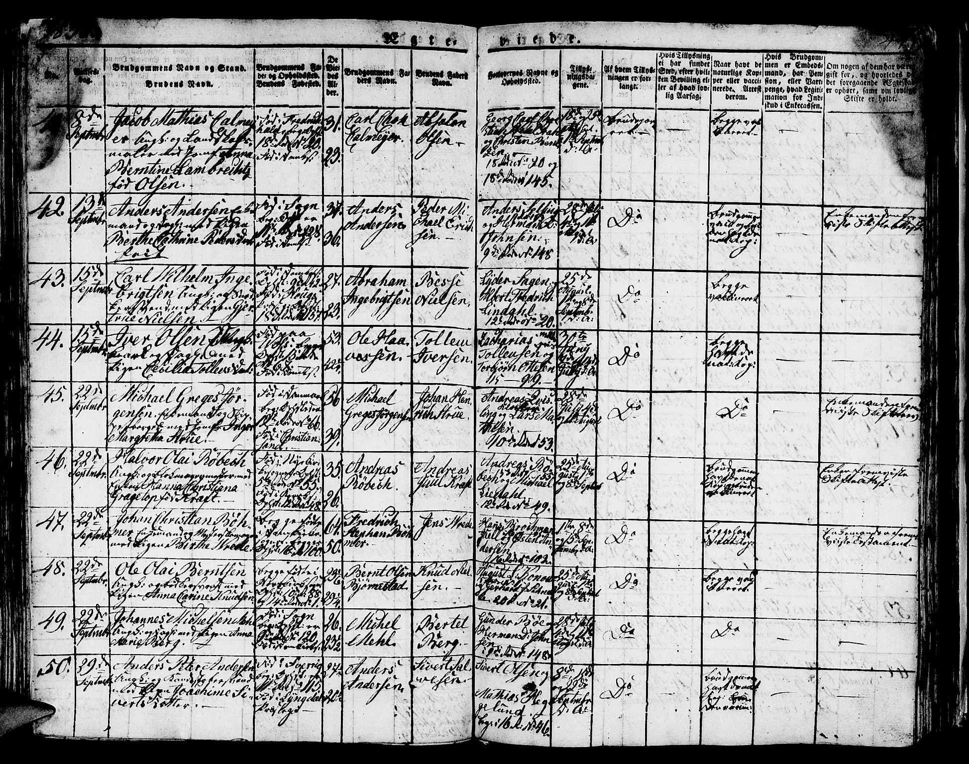 Domkirken sokneprestembete, AV/SAB-A-74801/H/Hab/L0002: Parish register (copy) no. A 2, 1821-1839, p. 449