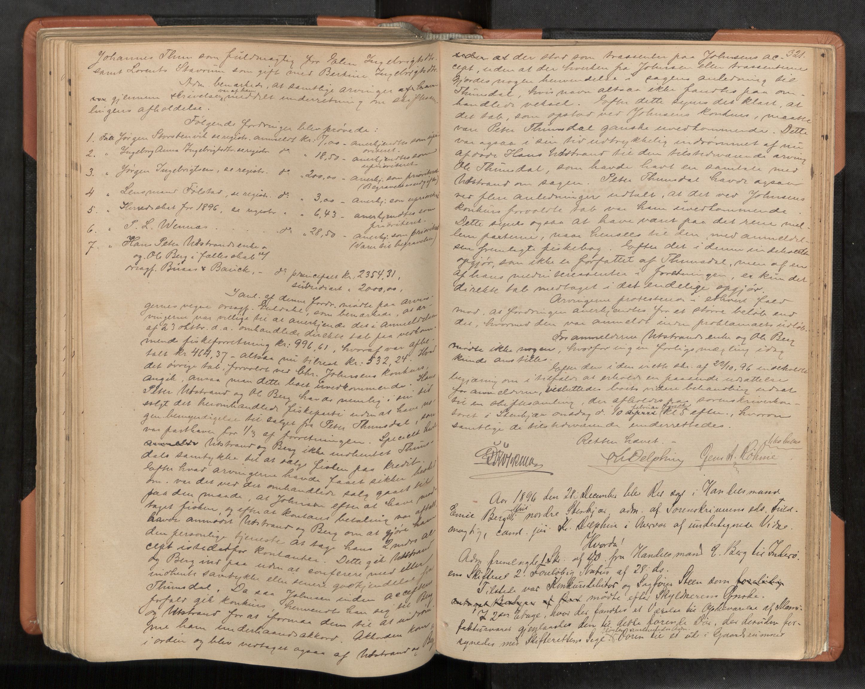 Inderøy sorenskriveri, AV/SAT-A-4147/1/3/3B/L0006: Skifteforhandlingsprotokoll, 1887-1898, p. 321