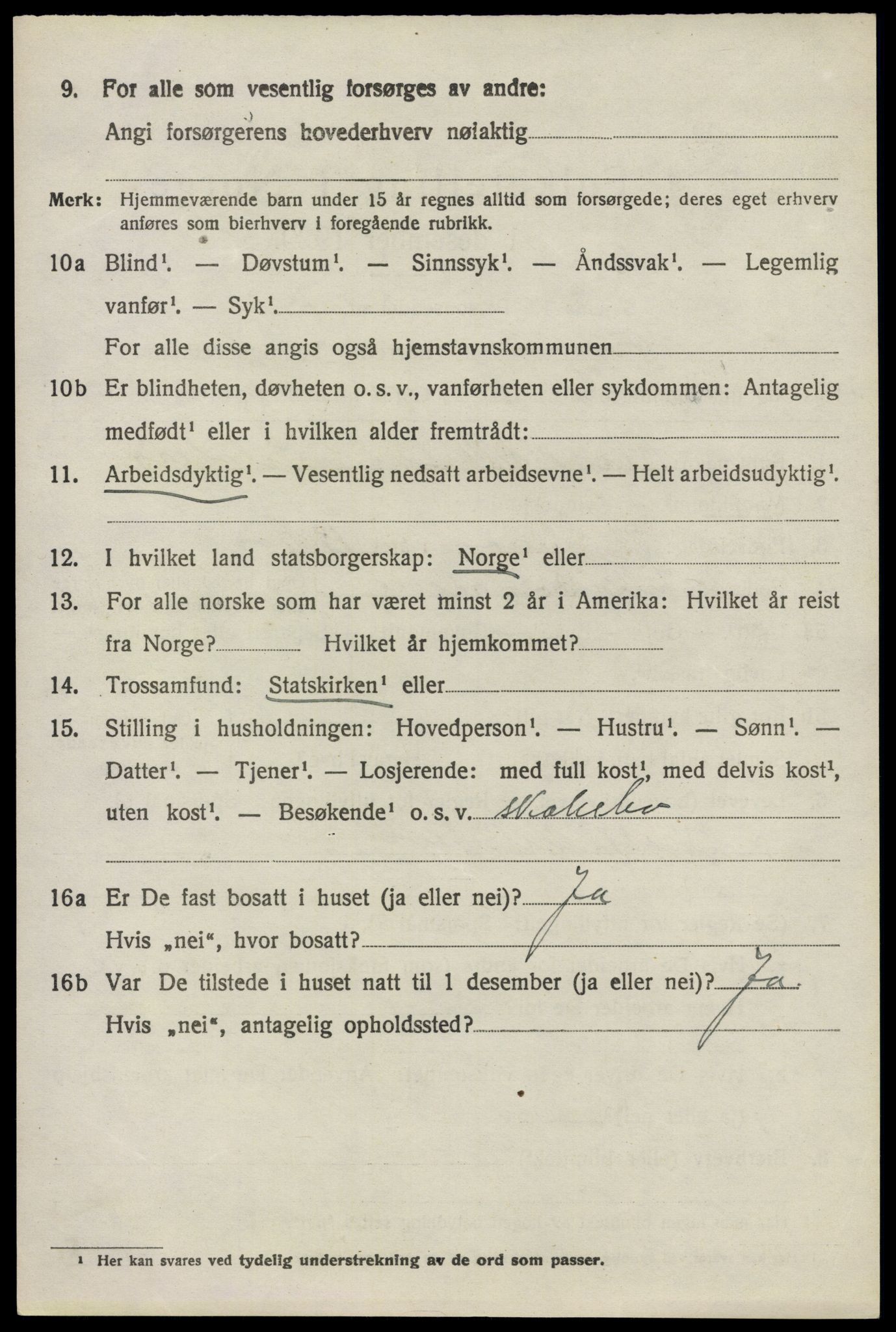 SAO, 1920 census for Frogn, 1920, p. 940