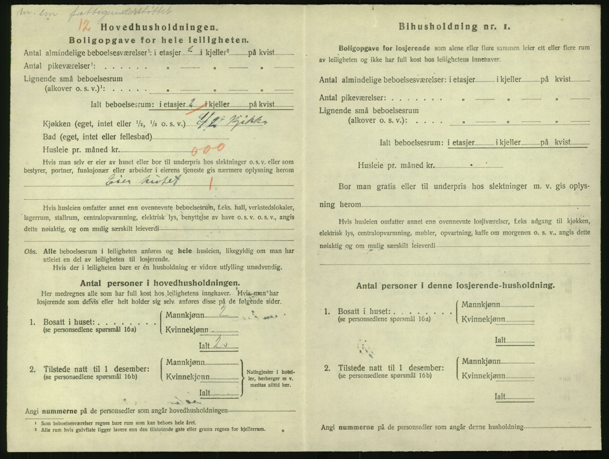 SAK, 1920 census for Risør, 1920, p. 2308
