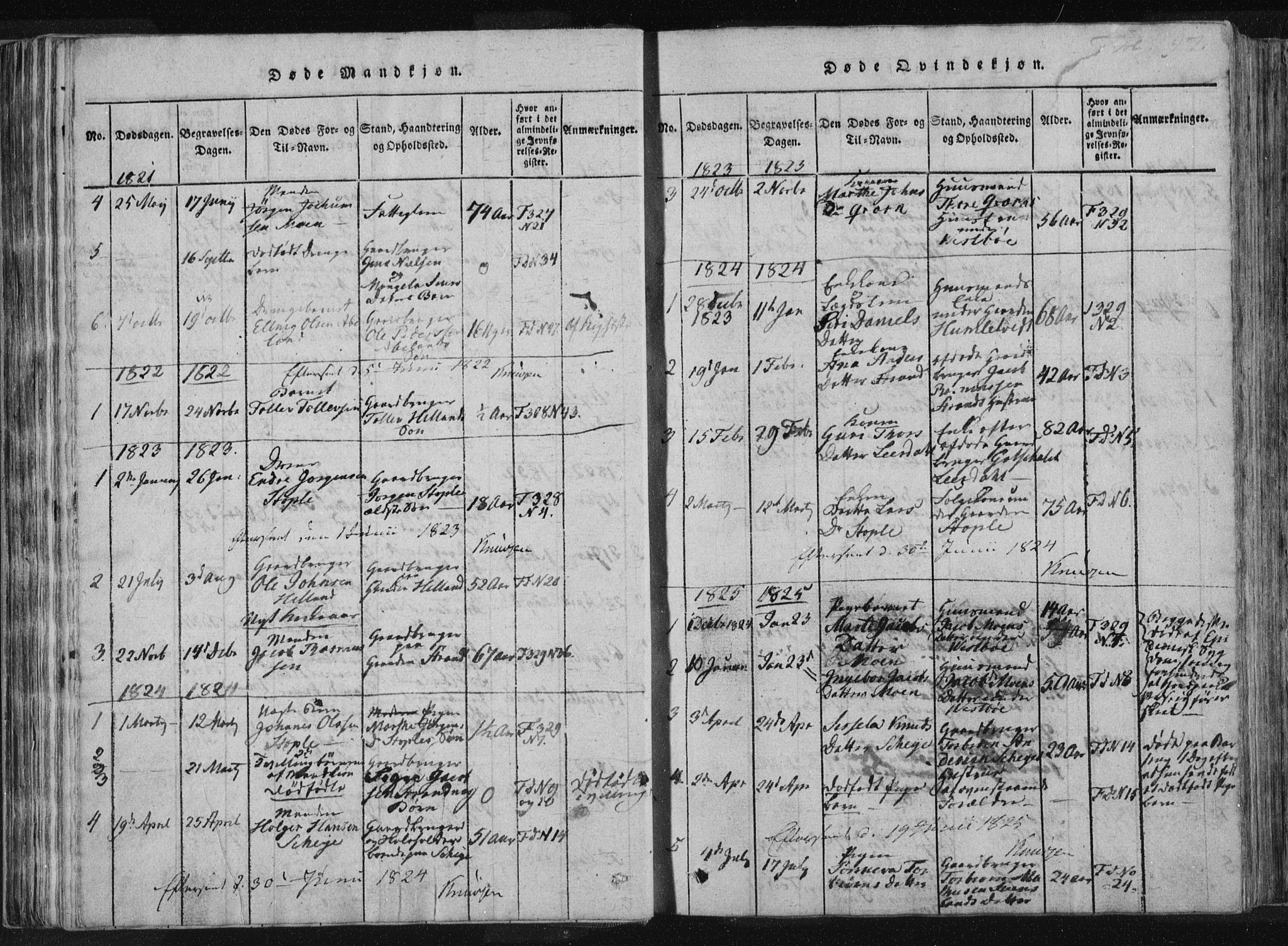 Vikedal sokneprestkontor, AV/SAST-A-101840/01/IV: Parish register (official) no. A 4, 1816-1850, p. 97