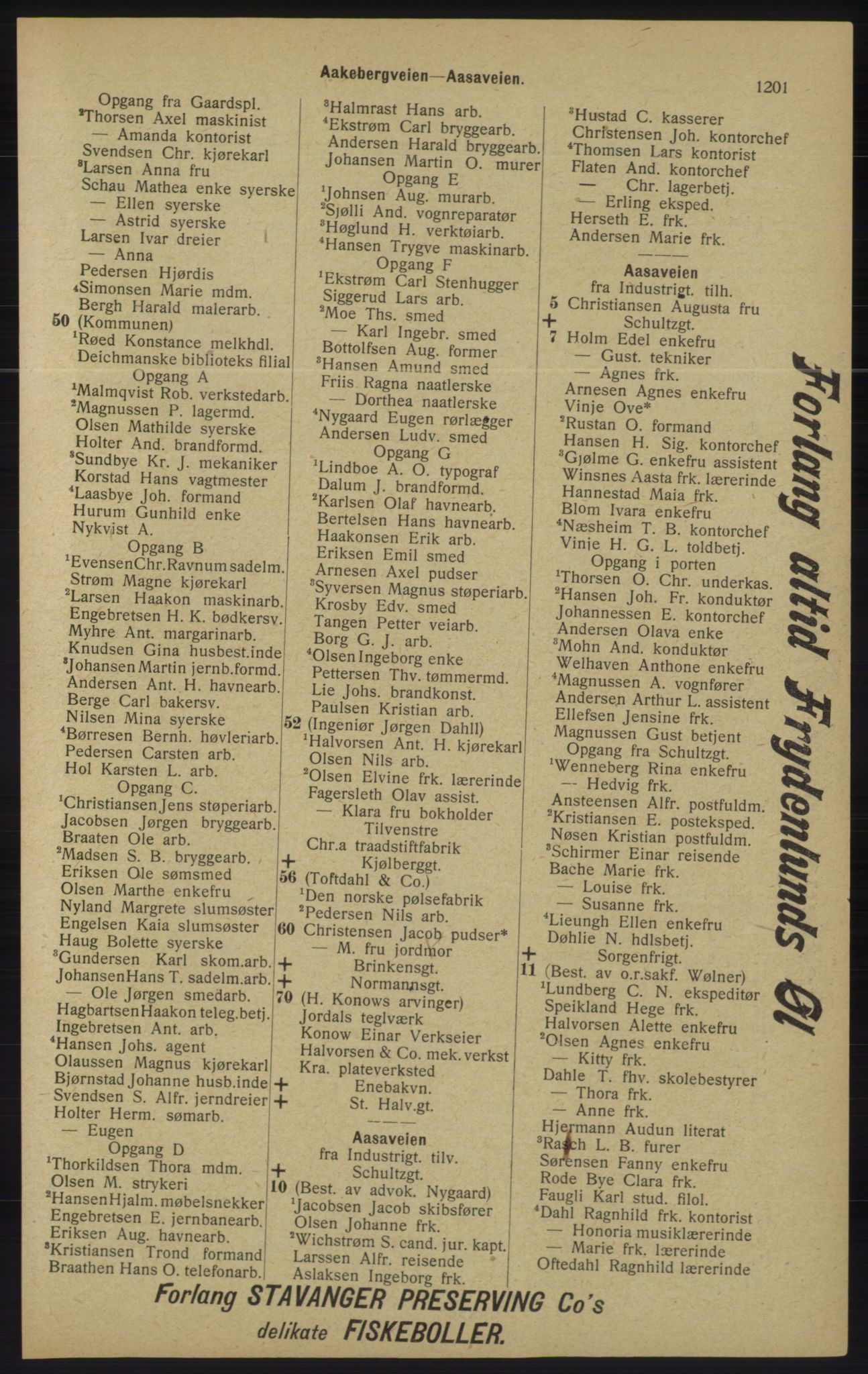 Kristiania/Oslo adressebok, PUBL/-, 1913, p. 1157